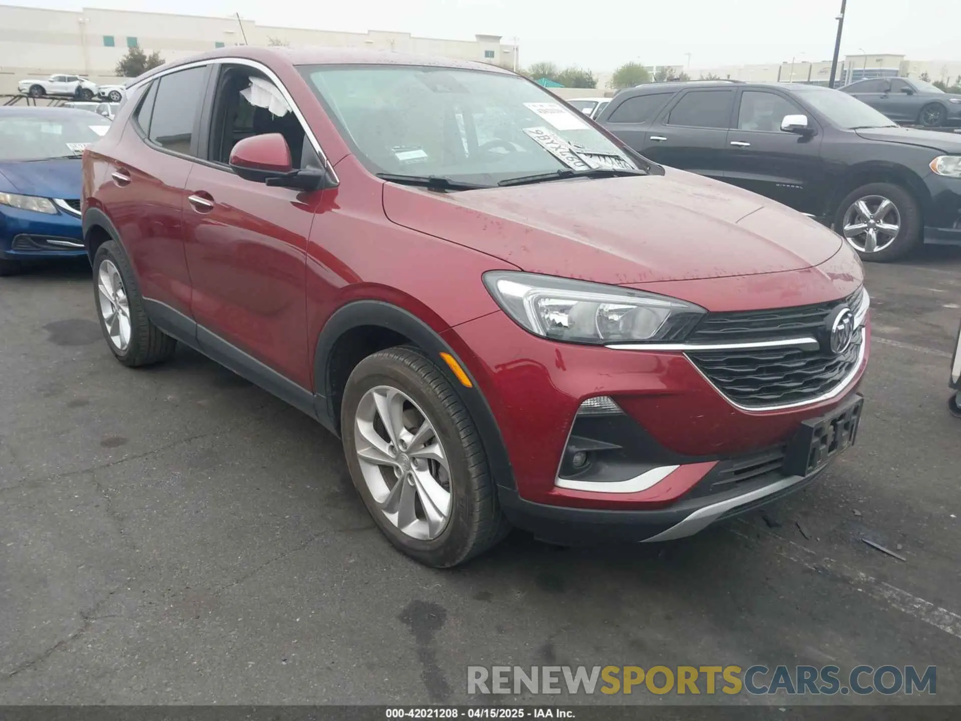 13 fotografías del automóvil dañado KL4MMBS25NB118096 BUICK ENCORE GX 2022