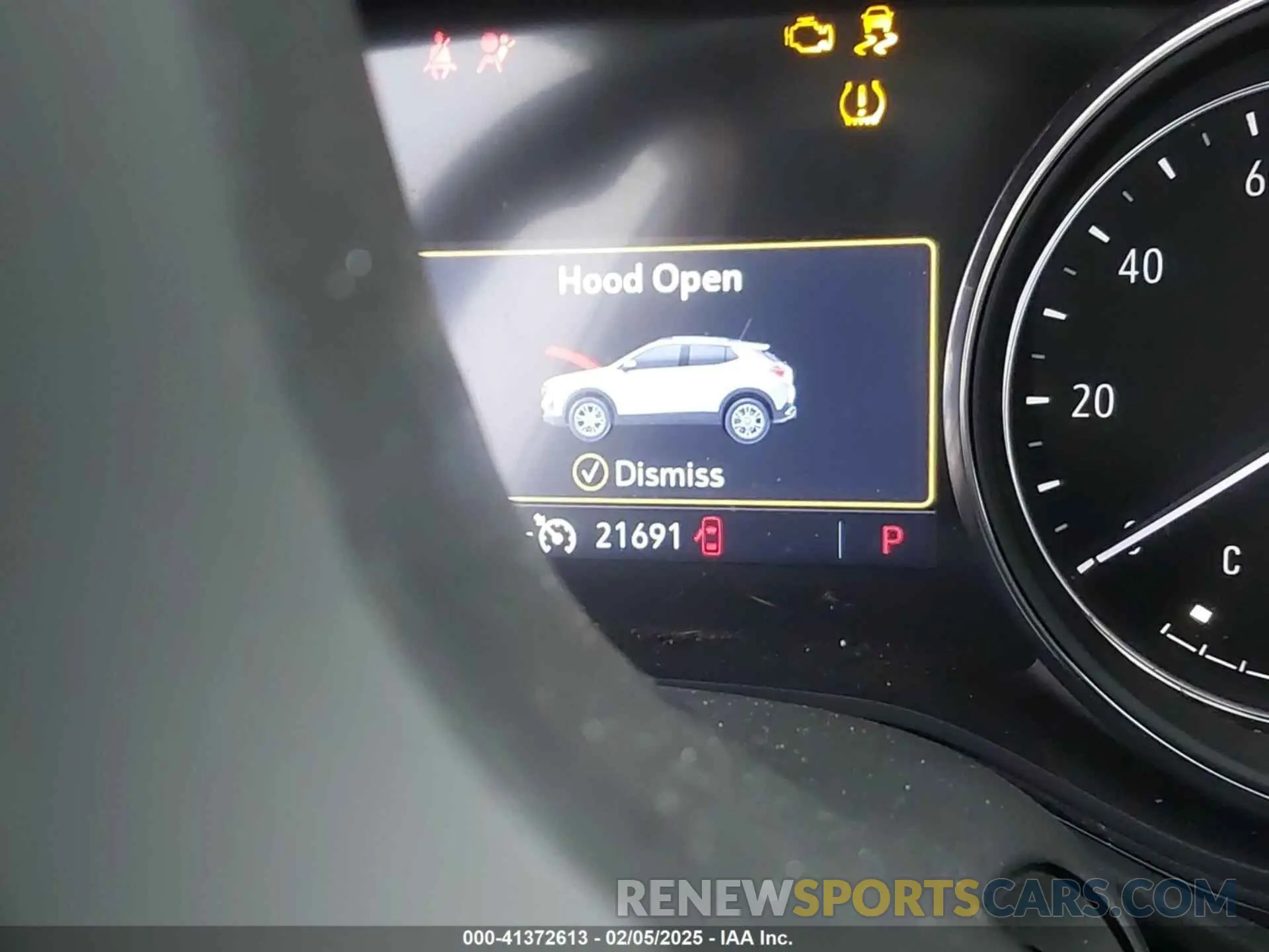 7 fotografías del automóvil dañado KL4MMBS2XNB120653 BUICK ENCORE GX 2022