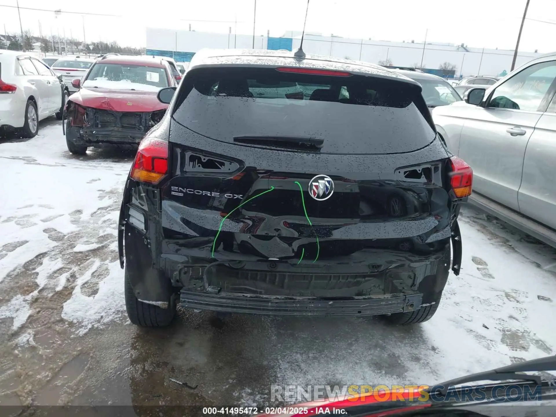 16 fotografías del automóvil dañado KL4MMCSL0NB062986 BUICK ENCORE GX 2022