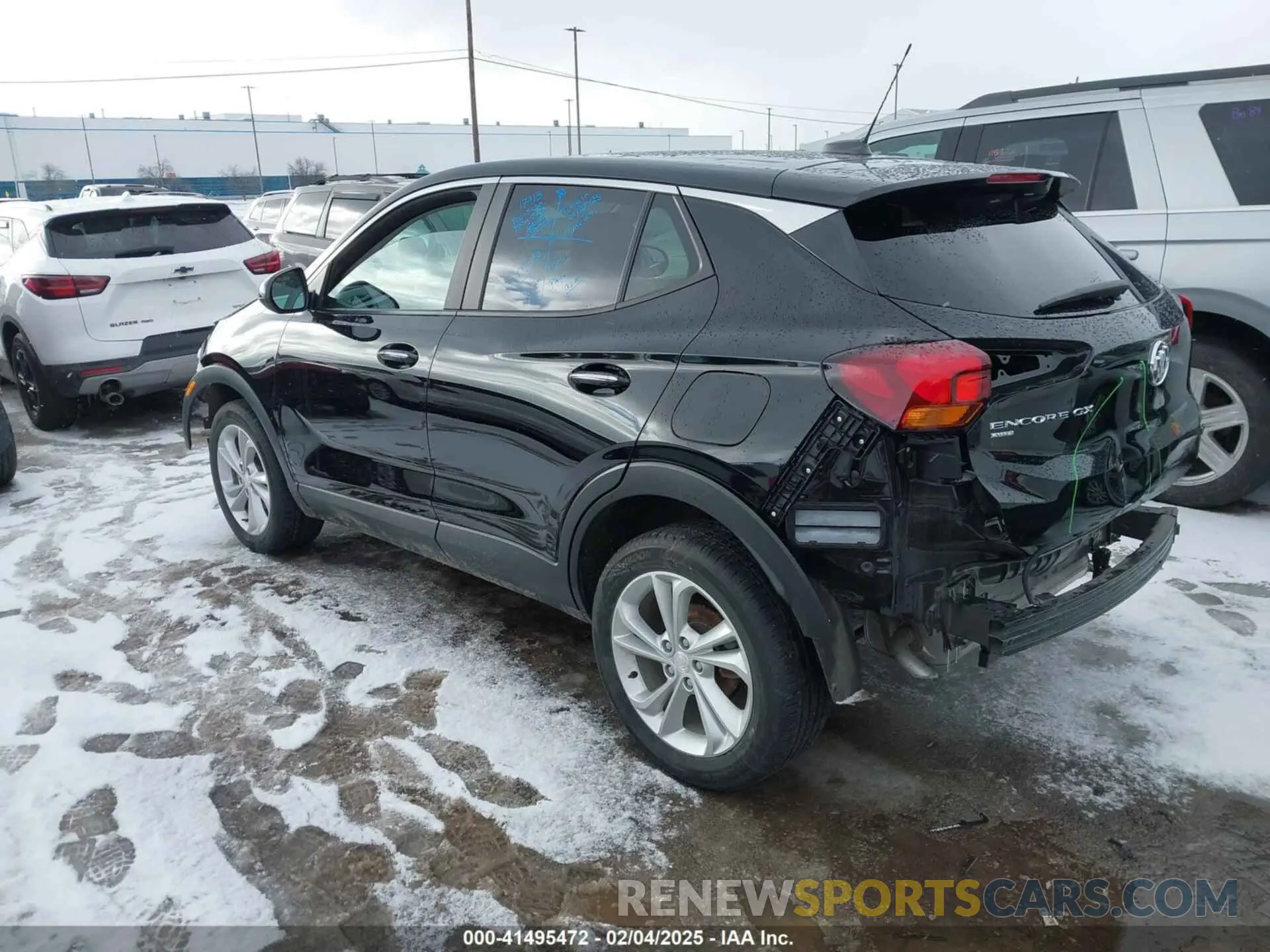3 fotografías del automóvil dañado KL4MMCSL0NB062986 BUICK ENCORE GX 2022