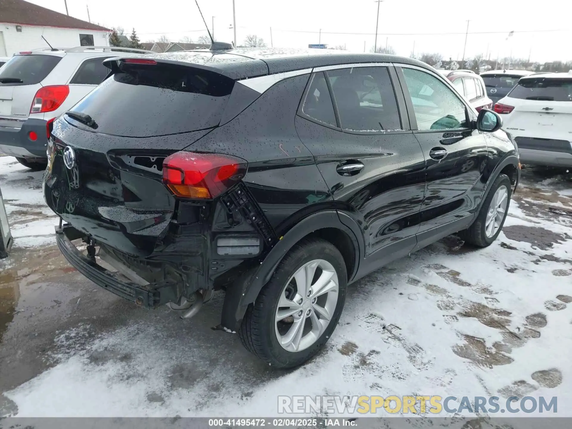 4 fotografías del automóvil dañado KL4MMCSL0NB062986 BUICK ENCORE GX 2022