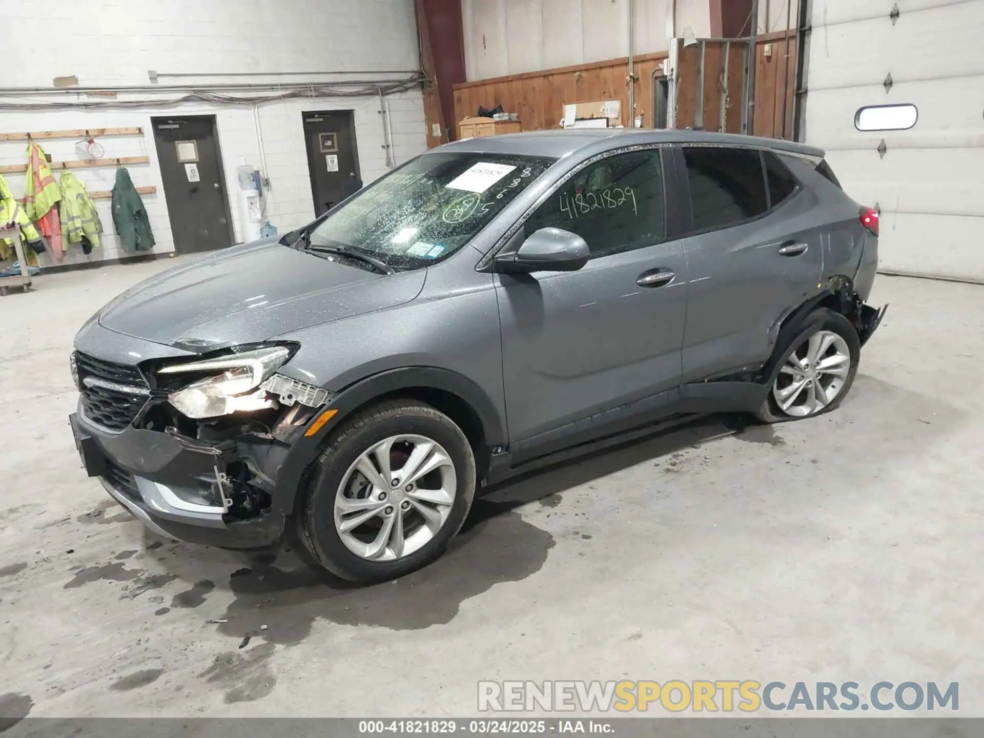 2 fotografías del automóvil dañado KL4MMCSL1NB058865 BUICK ENCORE GX 2022