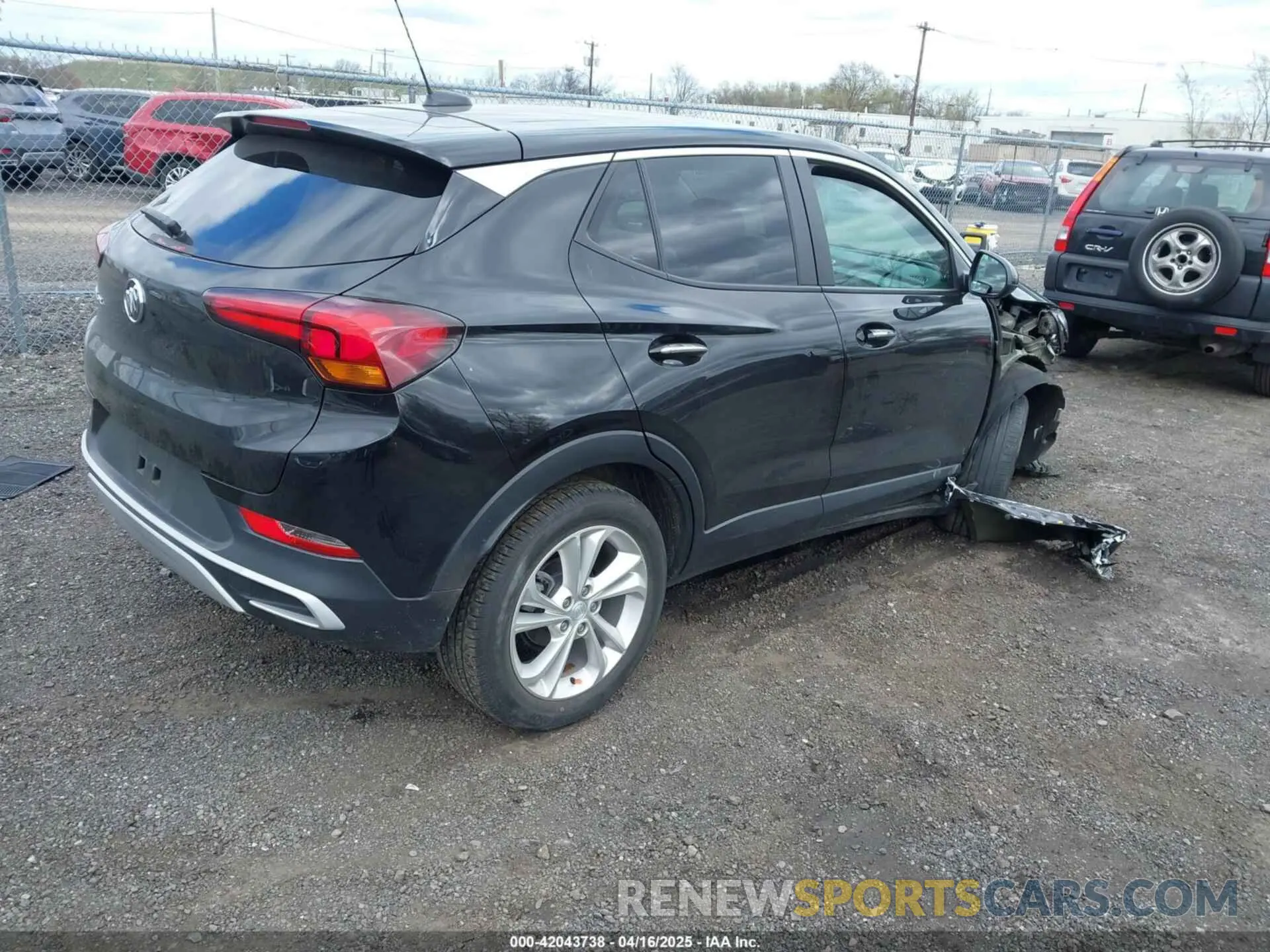 4 fotografías del automóvil dañado KL4MMCSL7NB060507 BUICK ENCORE GX 2022