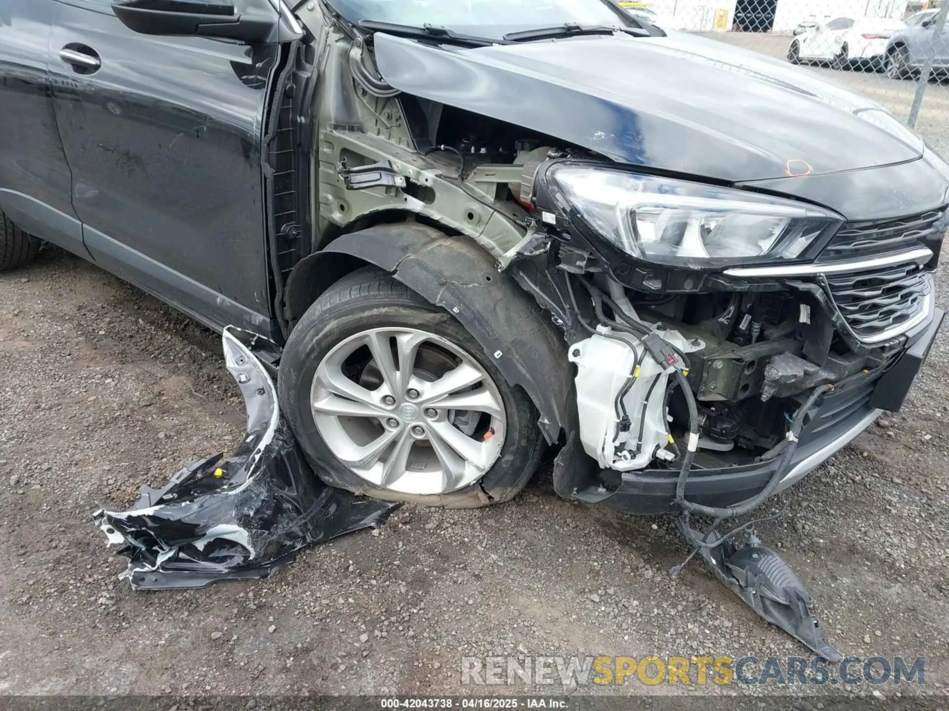 6 fotografías del automóvil dañado KL4MMCSL7NB060507 BUICK ENCORE GX 2022
