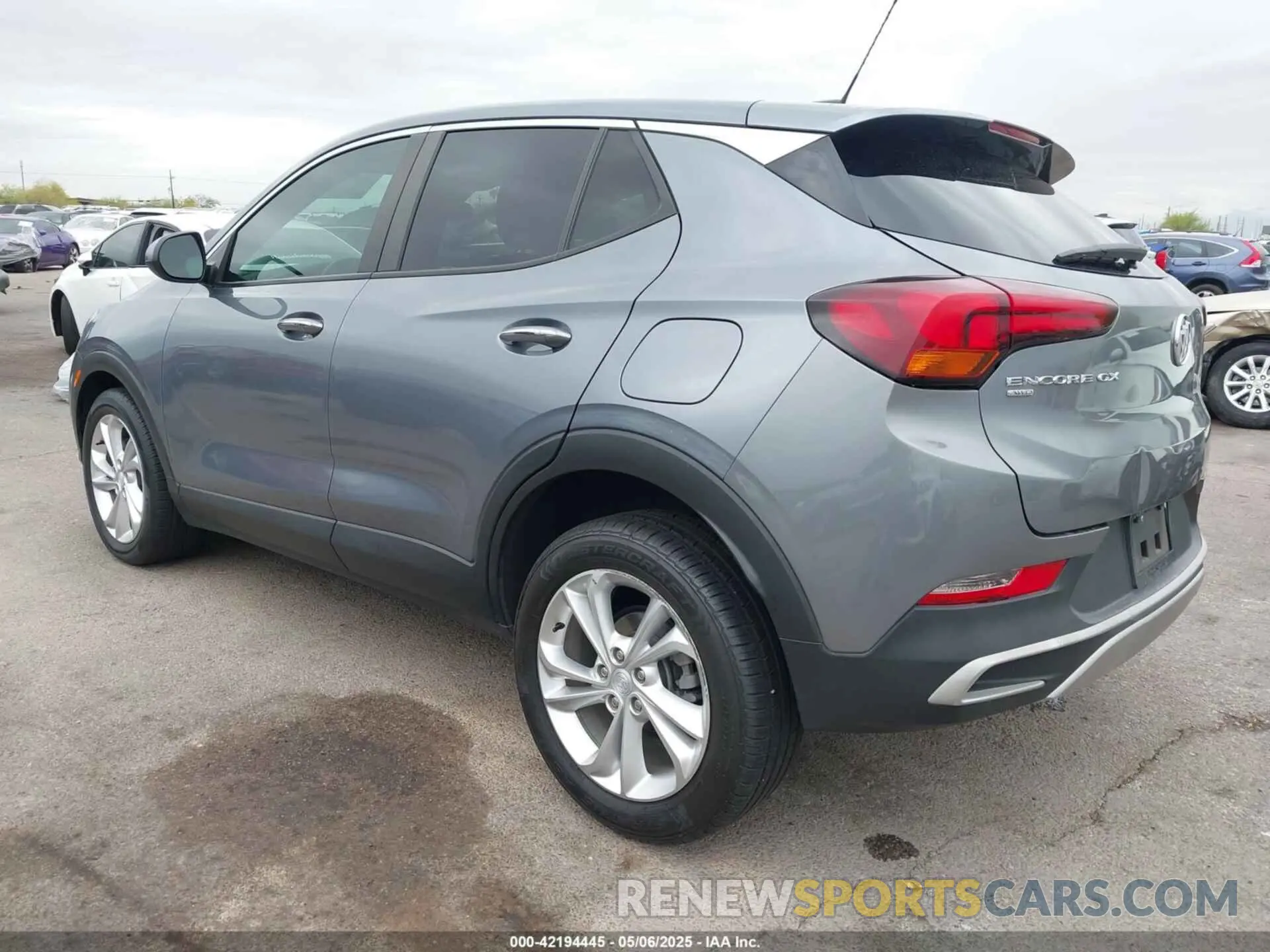 3 fotografías del automóvil dañado KL4MMCSL8NB038063 BUICK ENCORE GX 2022