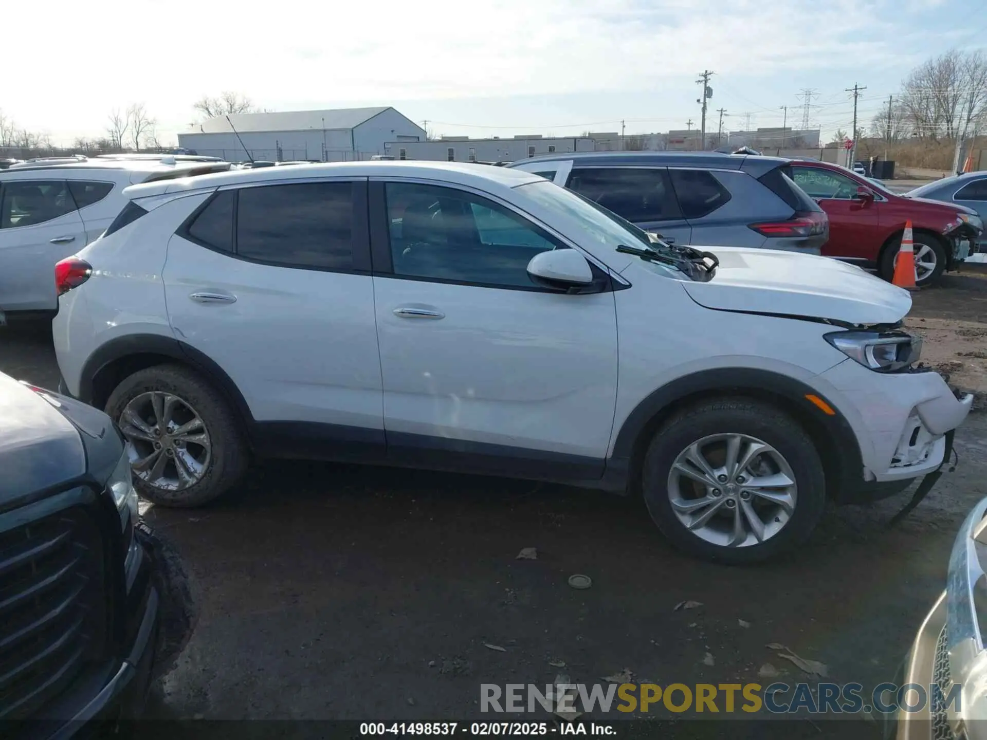 14 fotografías del automóvil dañado KL4MMCSL9NB133117 BUICK ENCORE GX 2022