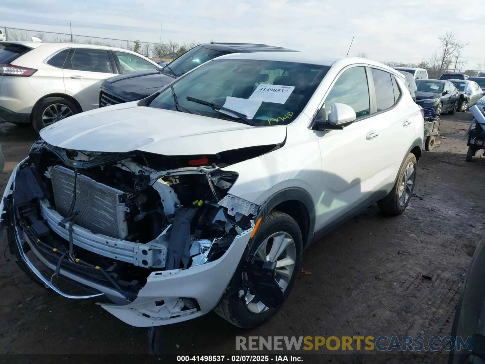 15 fotografías del automóvil dañado KL4MMCSL9NB133117 BUICK ENCORE GX 2022