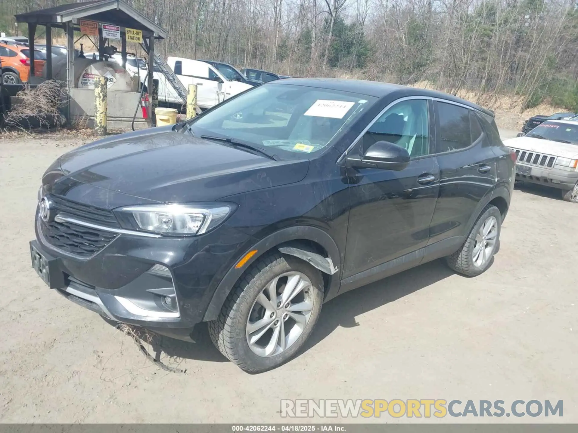 2 fotografías del automóvil dañado KL4MMCSLXNB083487 BUICK ENCORE GX 2022