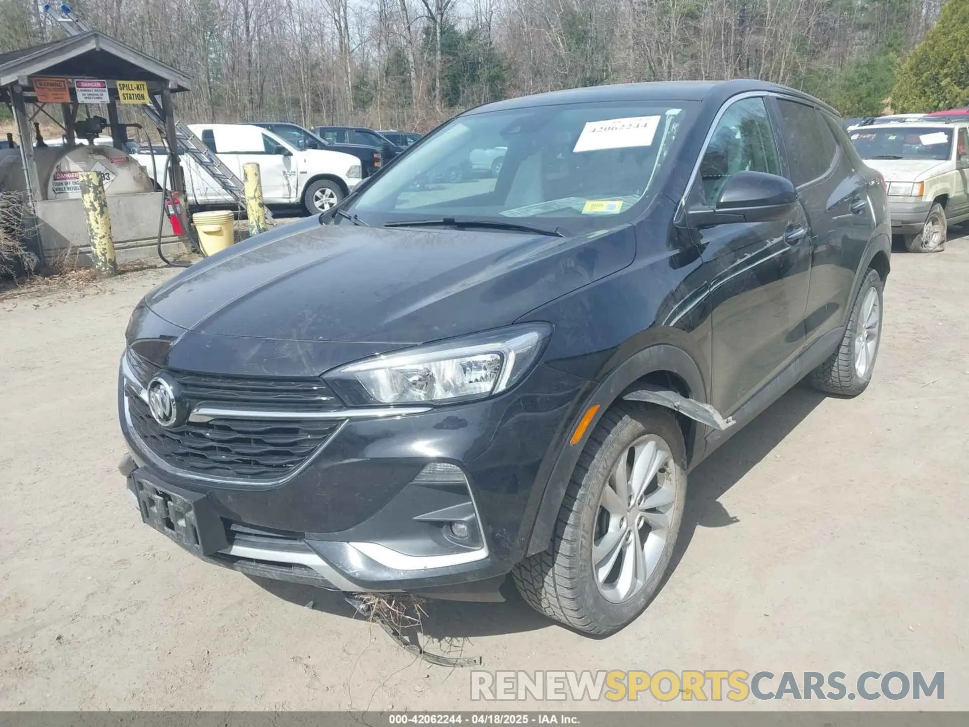 6 fotografías del automóvil dañado KL4MMCSLXNB083487 BUICK ENCORE GX 2022