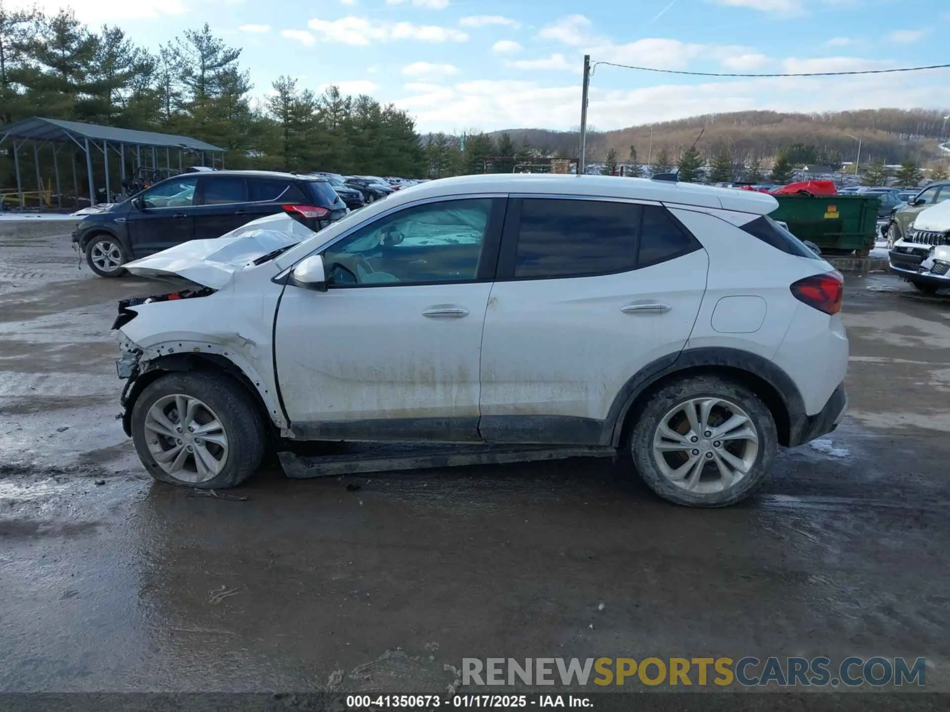 14 fotografías del automóvil dañado KL4MMCSLXNB085191 BUICK ENCORE GX 2022