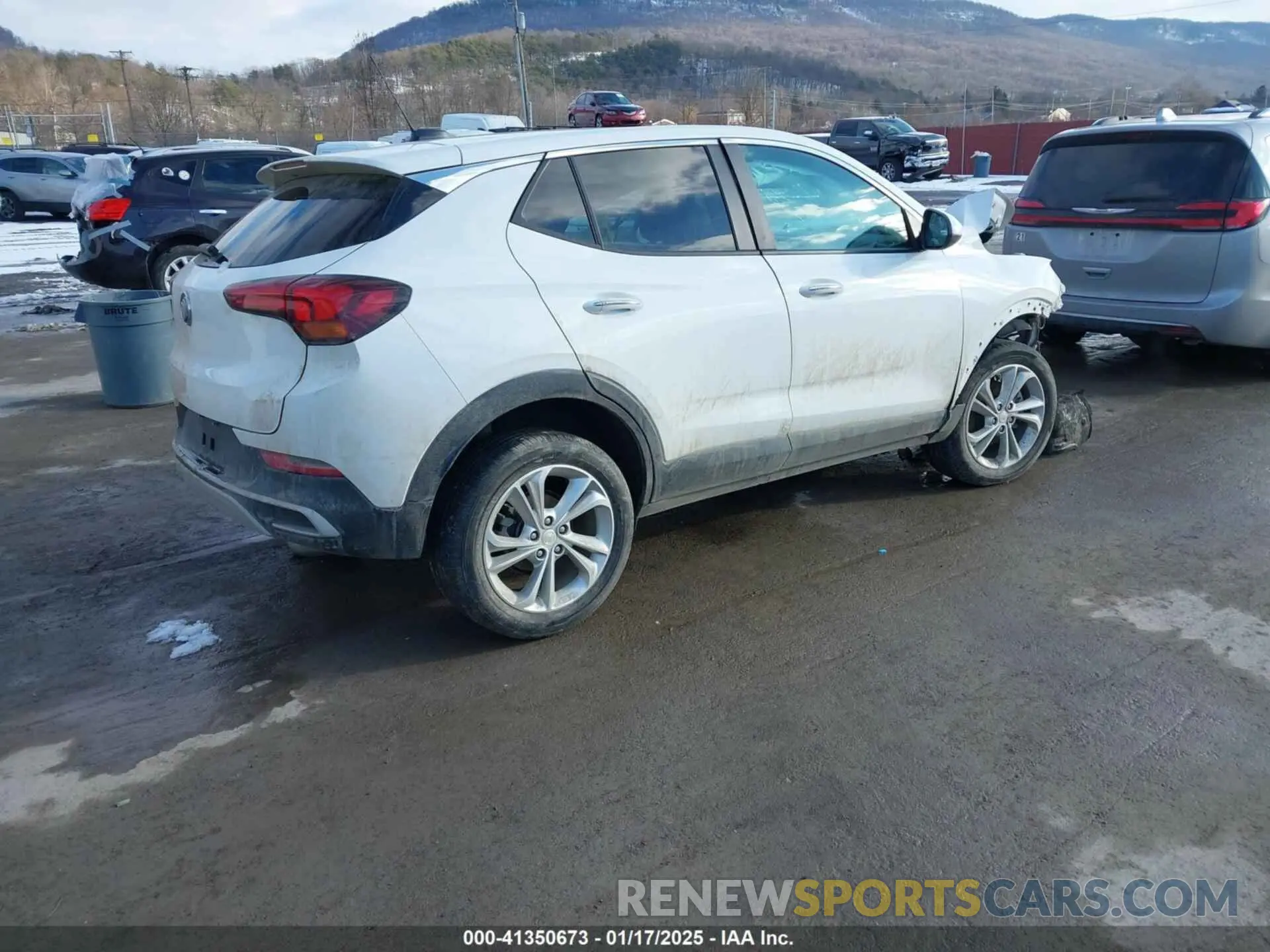 4 fotografías del automóvil dañado KL4MMCSLXNB085191 BUICK ENCORE GX 2022