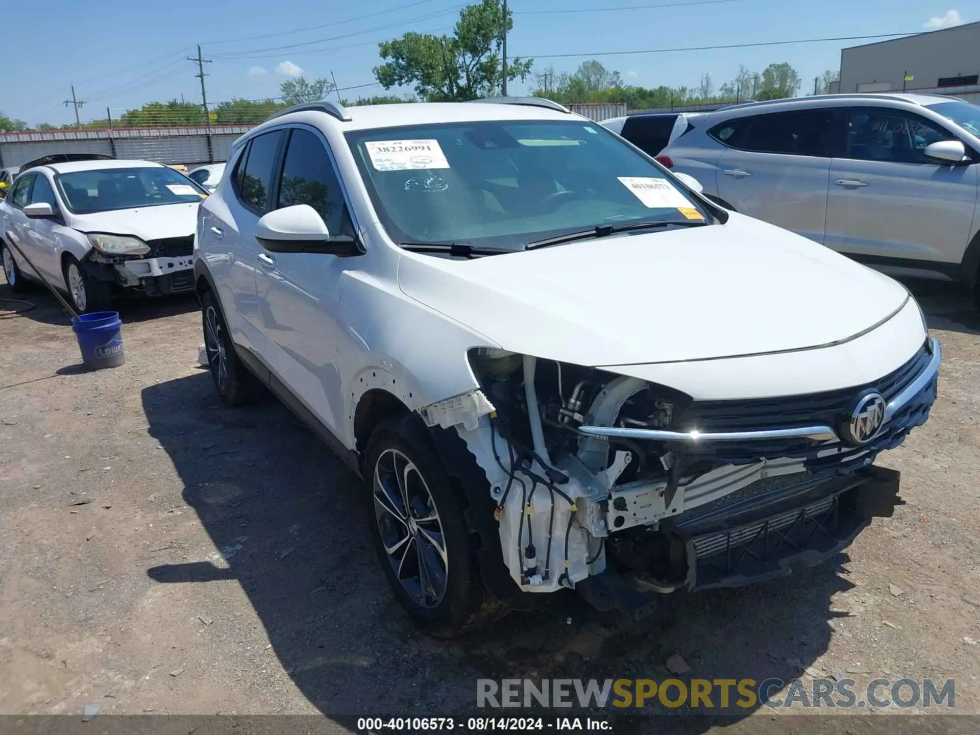1 fotografías del automóvil dañado KL4MMDS20NB131723 BUICK ENCORE GX 2022