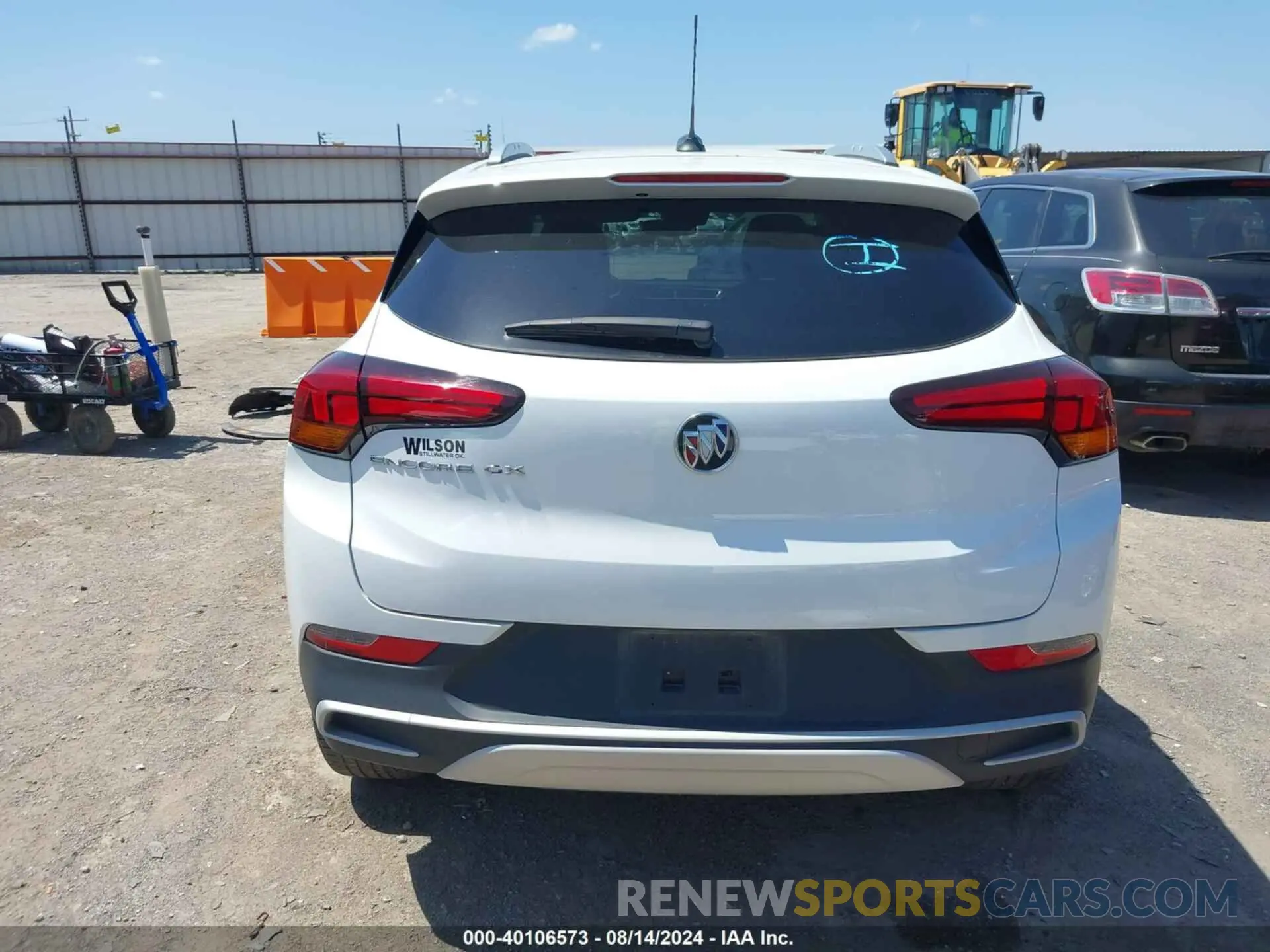 17 fotografías del automóvil dañado KL4MMDS20NB131723 BUICK ENCORE GX 2022