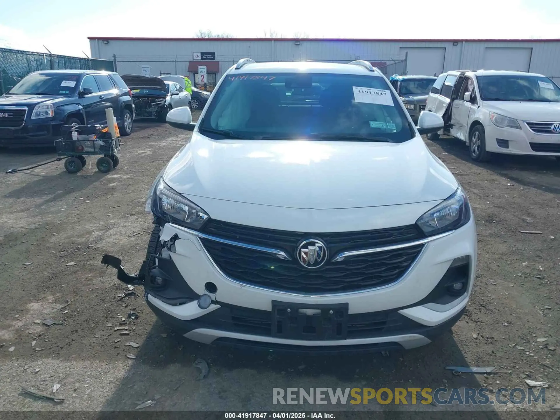 11 fotografías del automóvil dañado KL4MMDS25NB121334 BUICK ENCORE GX 2022