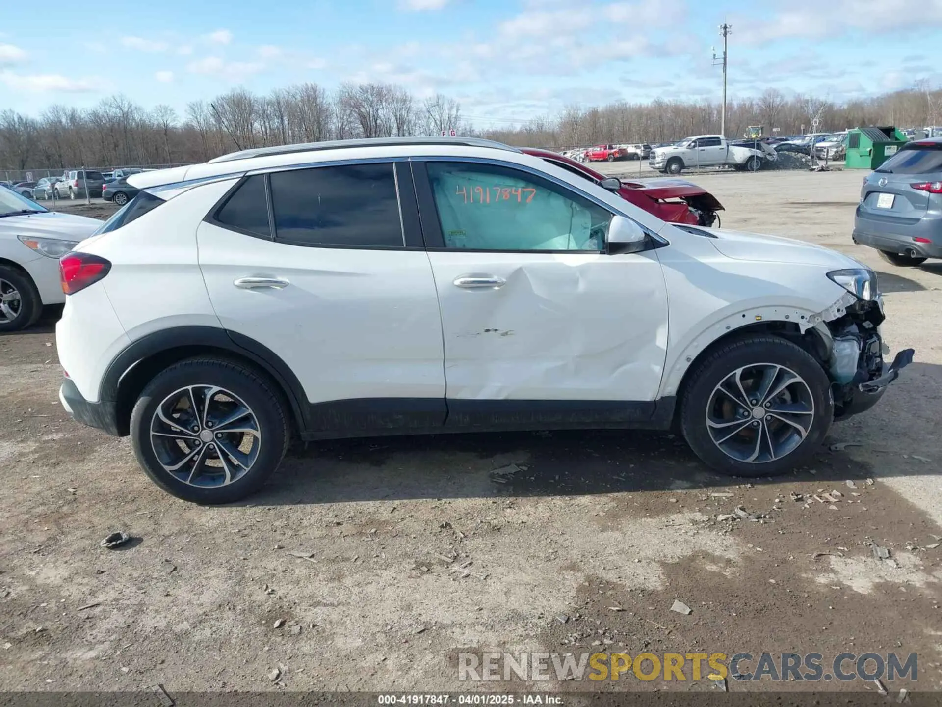 12 fotografías del automóvil dañado KL4MMDS25NB121334 BUICK ENCORE GX 2022