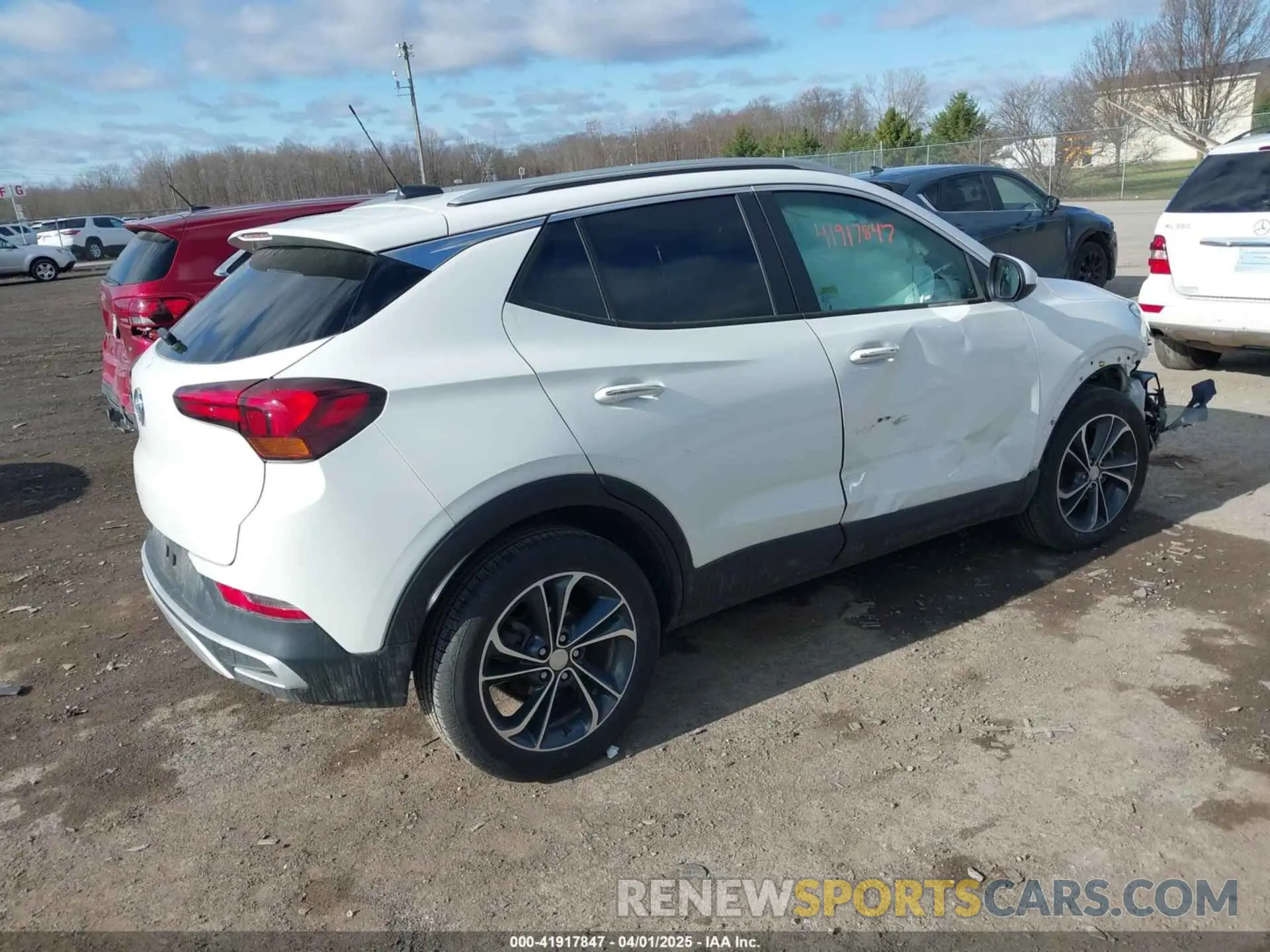 4 fotografías del automóvil dañado KL4MMDS25NB121334 BUICK ENCORE GX 2022