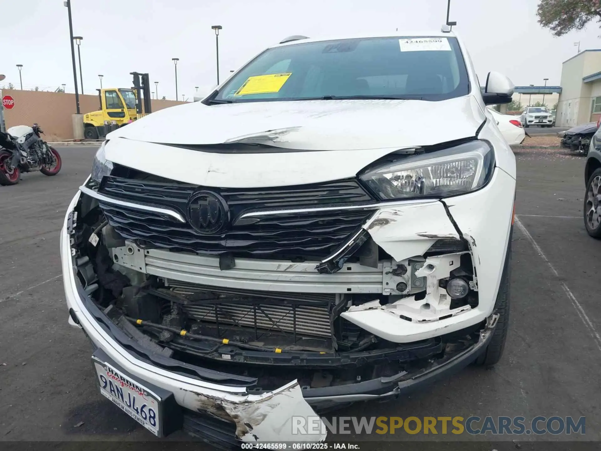 6 fotografías del automóvil dañado KL4MMDS26NB095858 BUICK ENCORE GX 2022