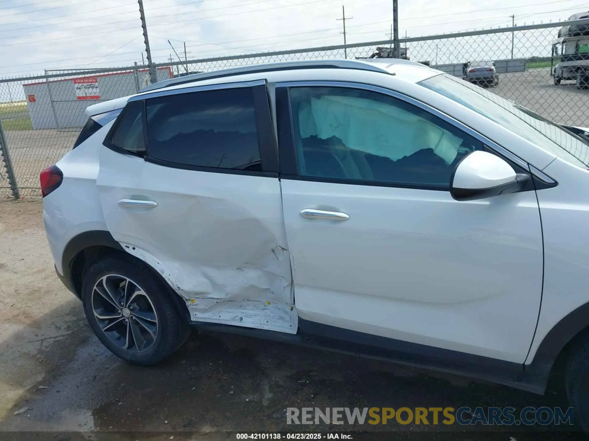 6 fotografías del automóvil dañado KL4MMDS28NB106259 BUICK ENCORE GX 2022
