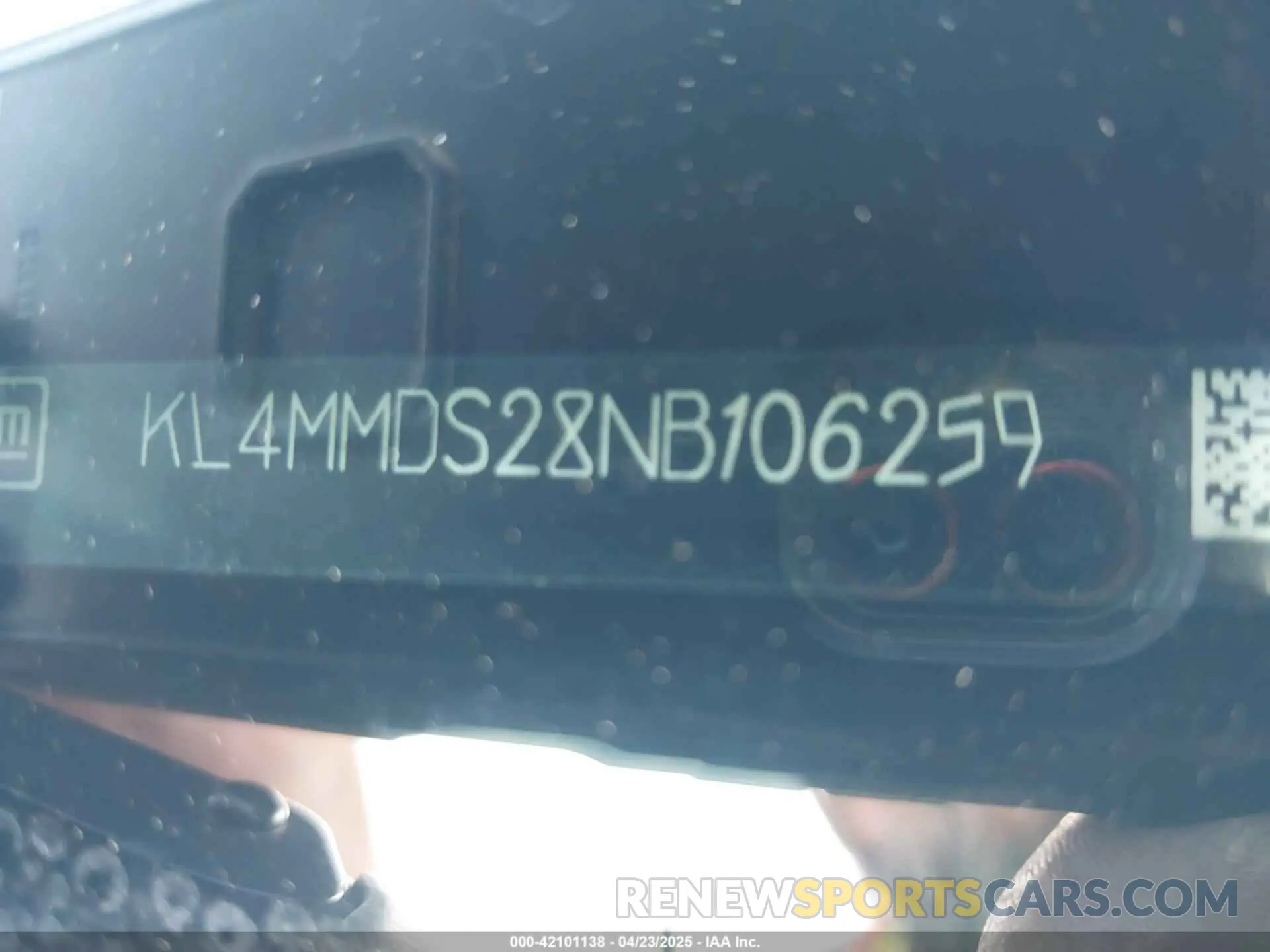 9 fotografías del automóvil dañado KL4MMDS28NB106259 BUICK ENCORE GX 2022