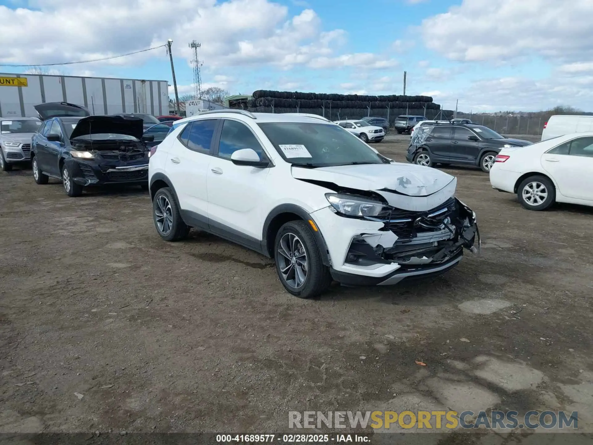 1 fotografías del automóvil dañado KL4MMDS29NB117352 BUICK ENCORE GX 2022