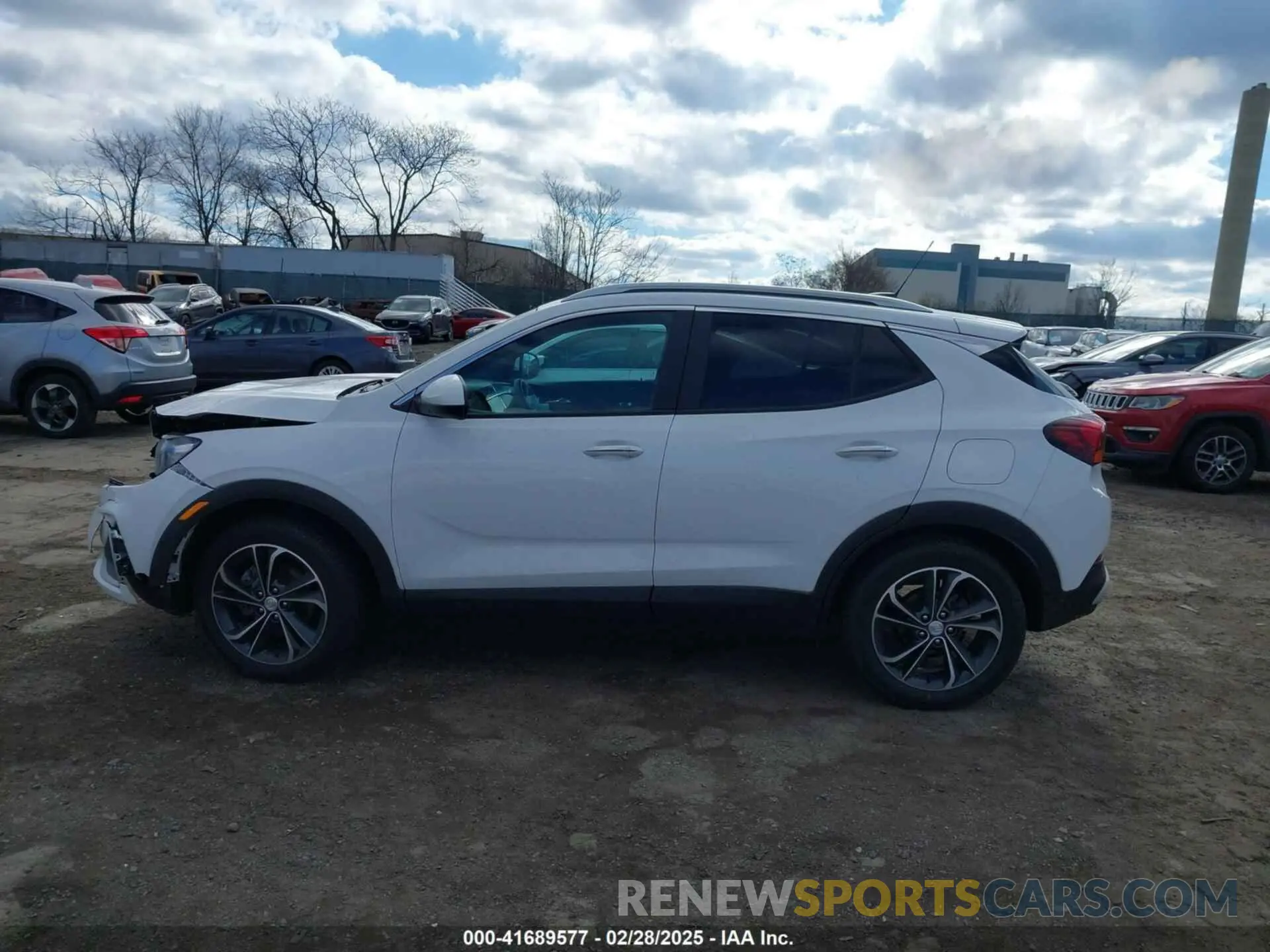 14 fotografías del automóvil dañado KL4MMDS29NB117352 BUICK ENCORE GX 2022