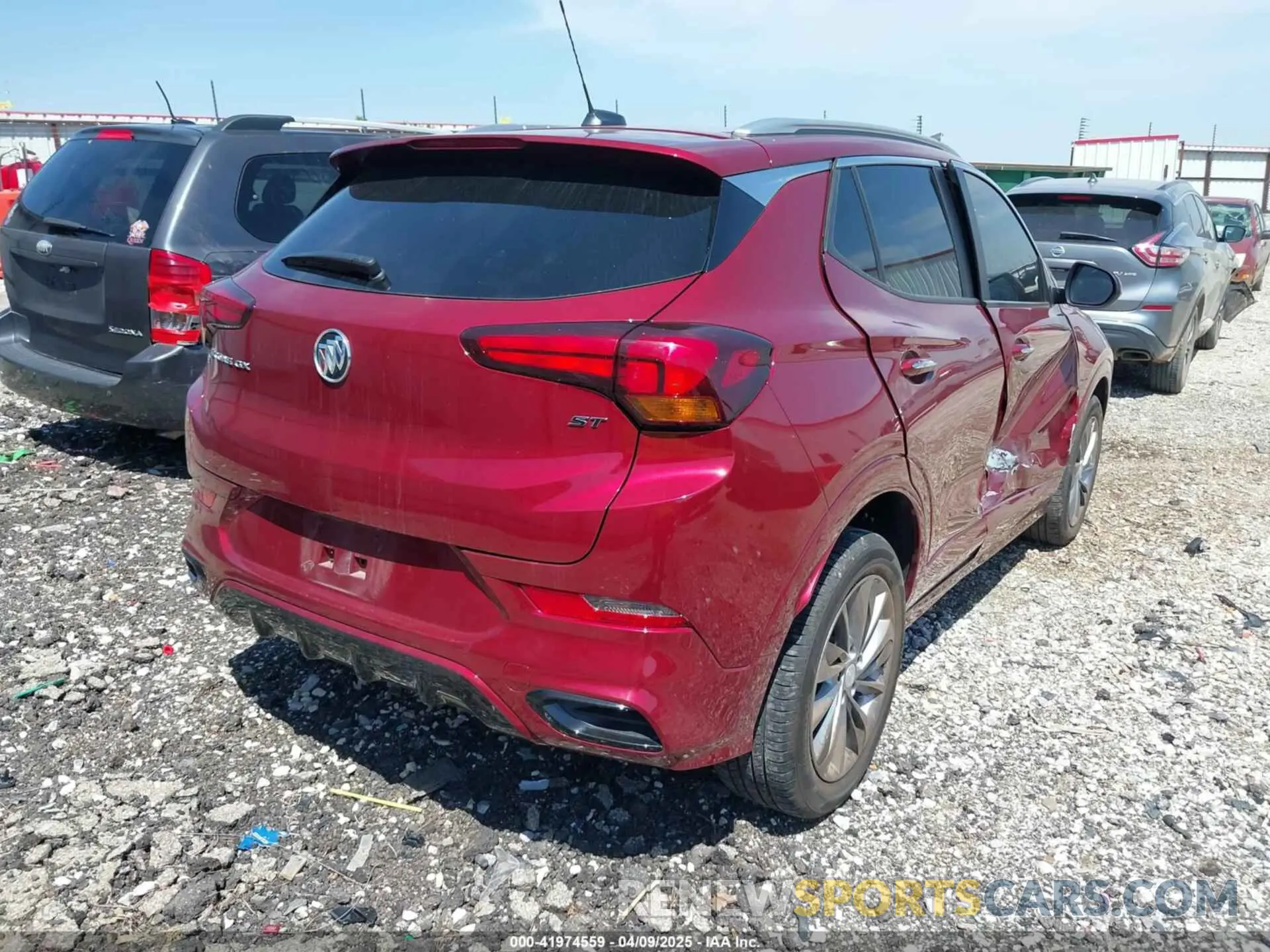 4 fotografías del automóvil dañado KL4MMDSL1NB119119 BUICK ENCORE GX 2022