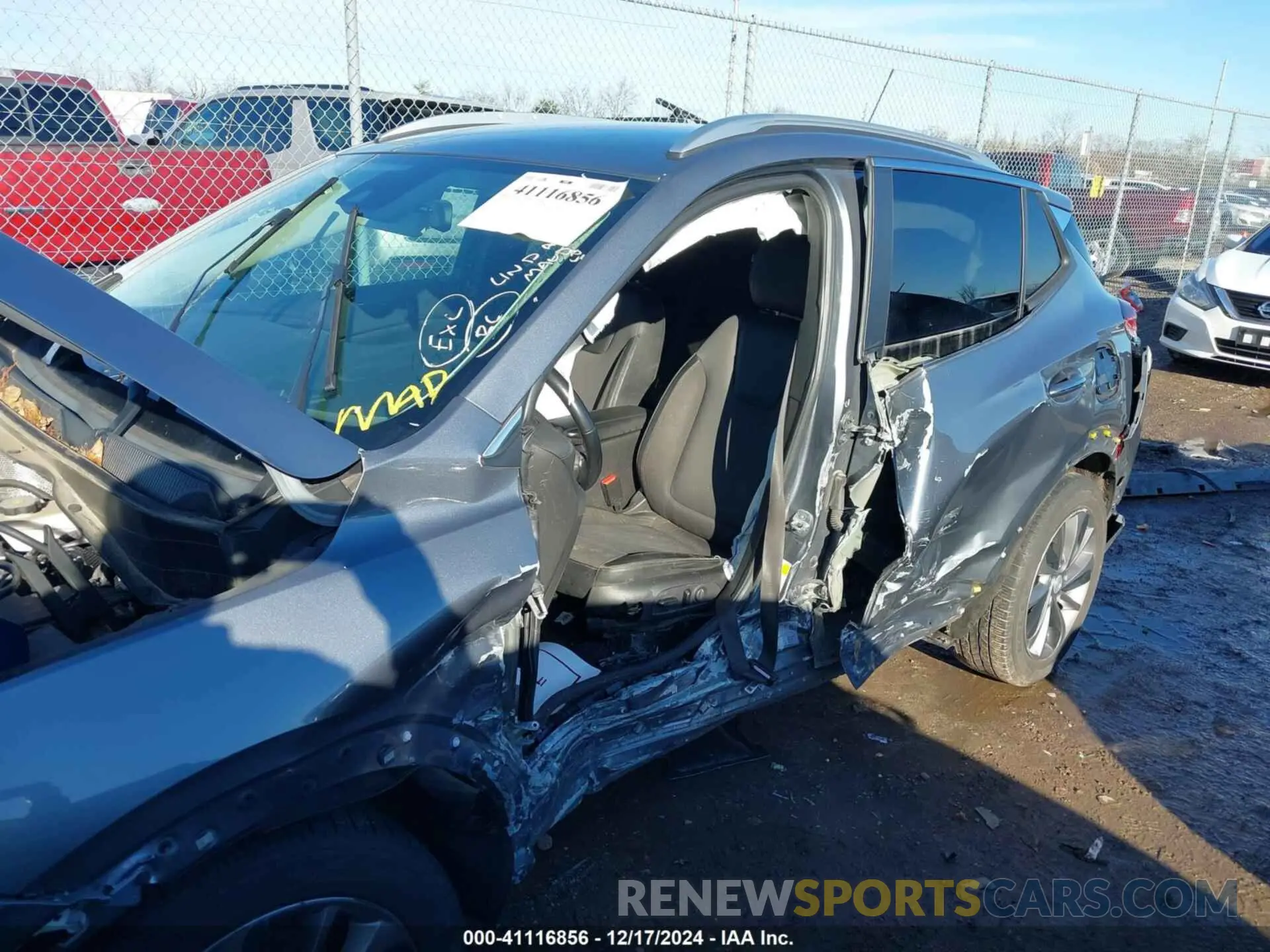 6 fotografías del automóvil dañado KL4MMDSL2NB073459 BUICK ENCORE GX 2022