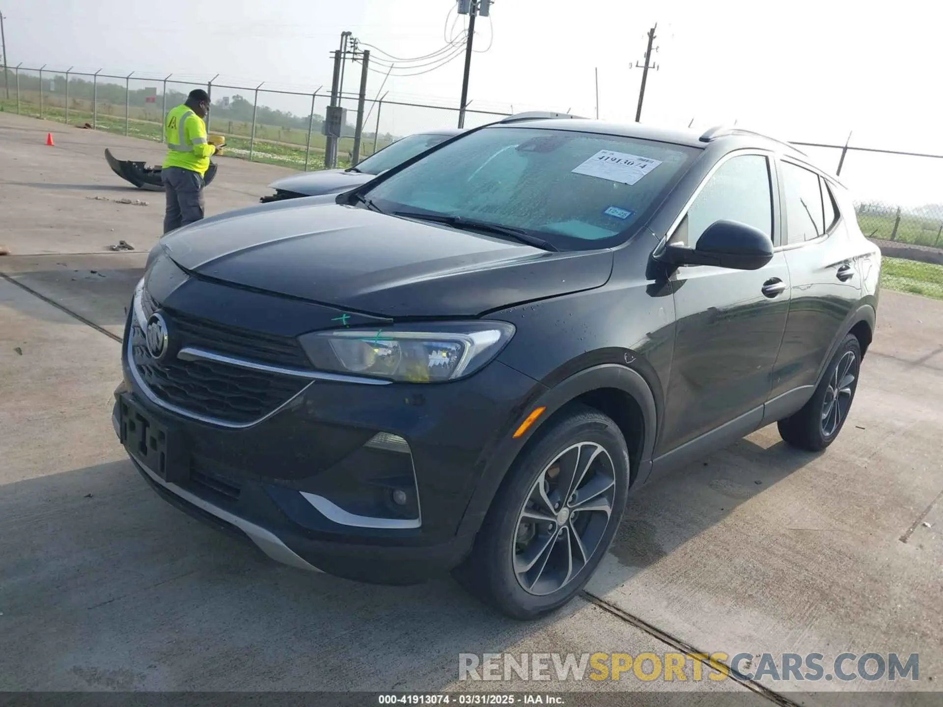 2 fotografías del automóvil dañado KL4MMDSL3NB066102 BUICK ENCORE GX 2022