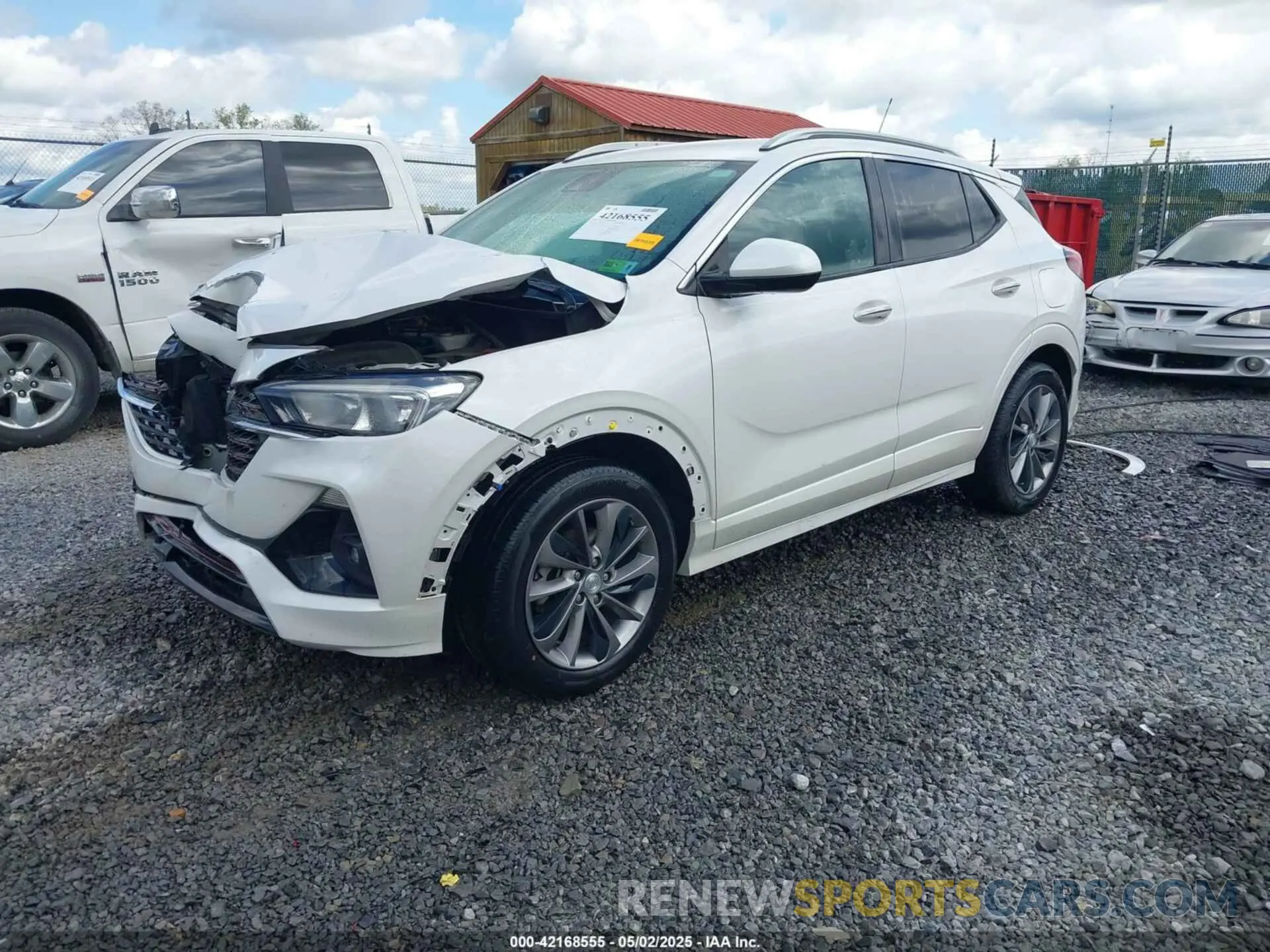 2 fotografías del automóvil dañado KL4MMDSL4NB140000 BUICK ENCORE GX 2022
