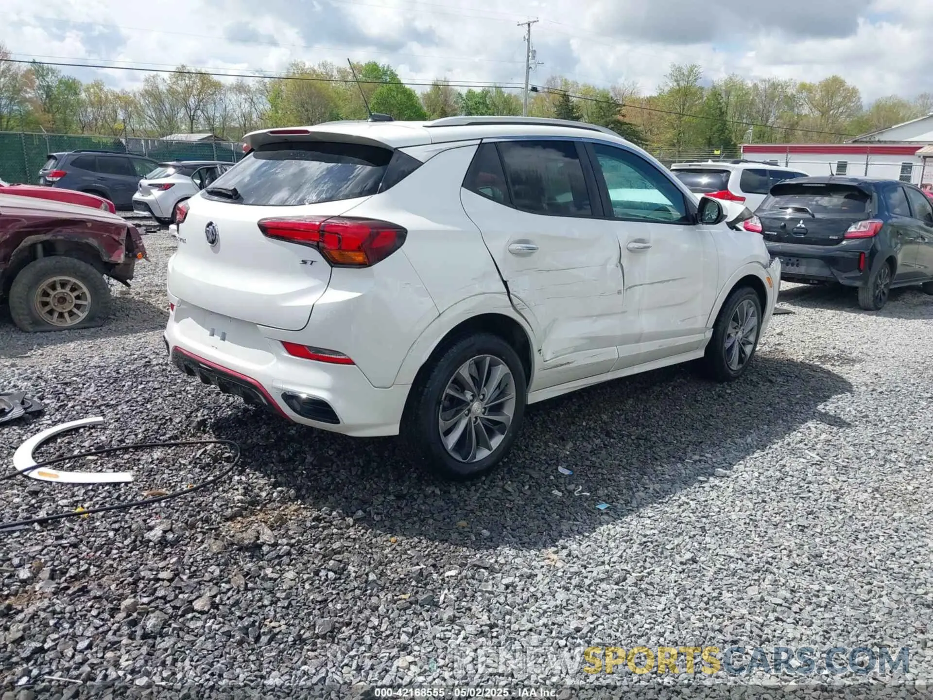 4 fotografías del automóvil dañado KL4MMDSL4NB140000 BUICK ENCORE GX 2022