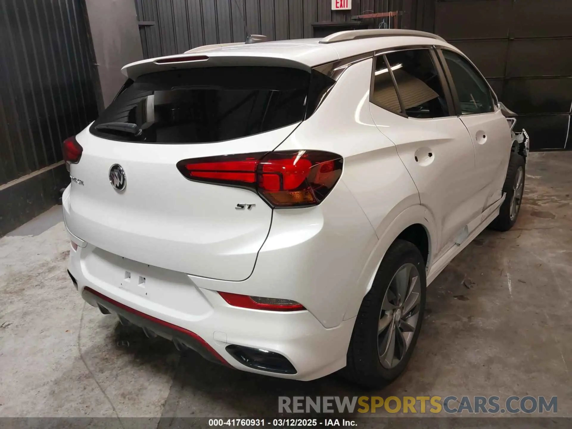 4 fotografías del automóvil dañado KL4MMDSL8NB144132 BUICK ENCORE GX 2022