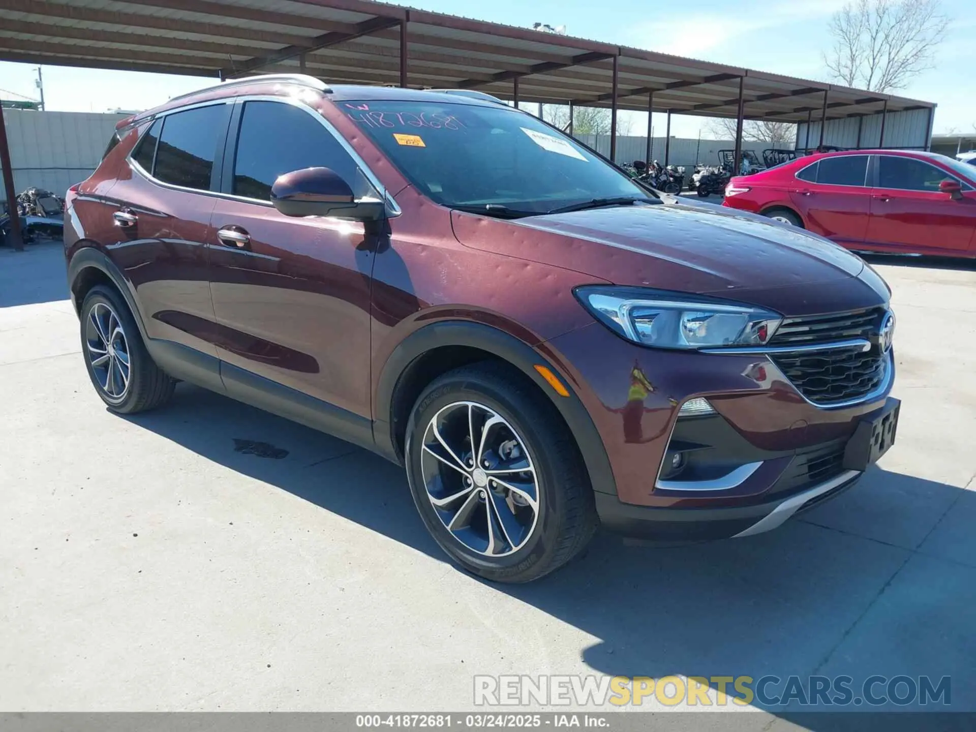 1 fotografías del automóvil dañado KL4MMDSL9NB049479 BUICK ENCORE GX 2022