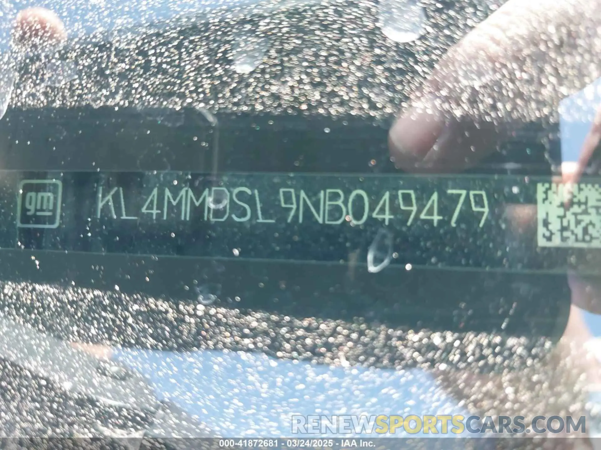 17 fotografías del automóvil dañado KL4MMDSL9NB049479 BUICK ENCORE GX 2022