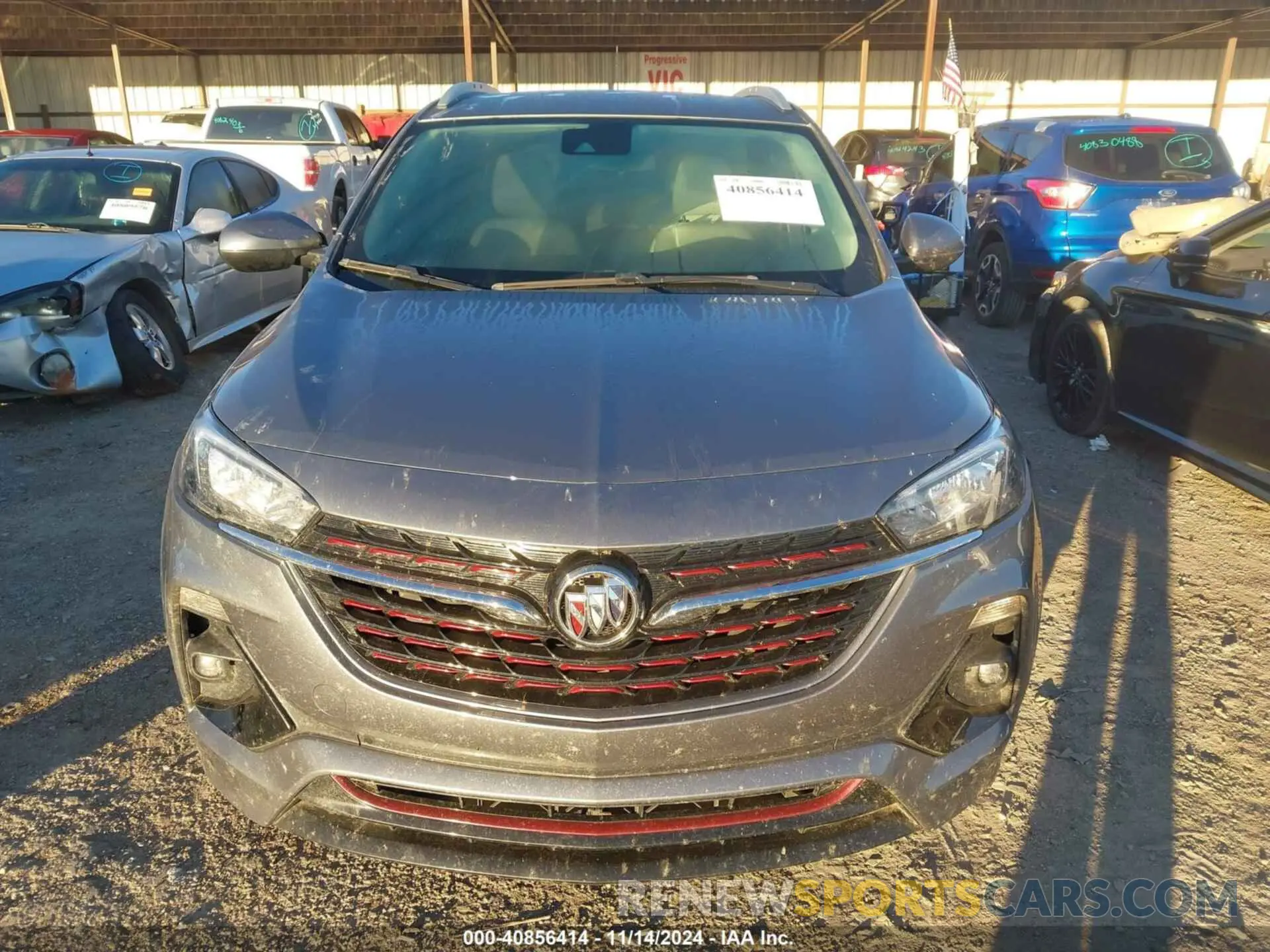 12 fotografías del automóvil dañado KL4MMDSLXNB023960 BUICK ENCORE GX 2022