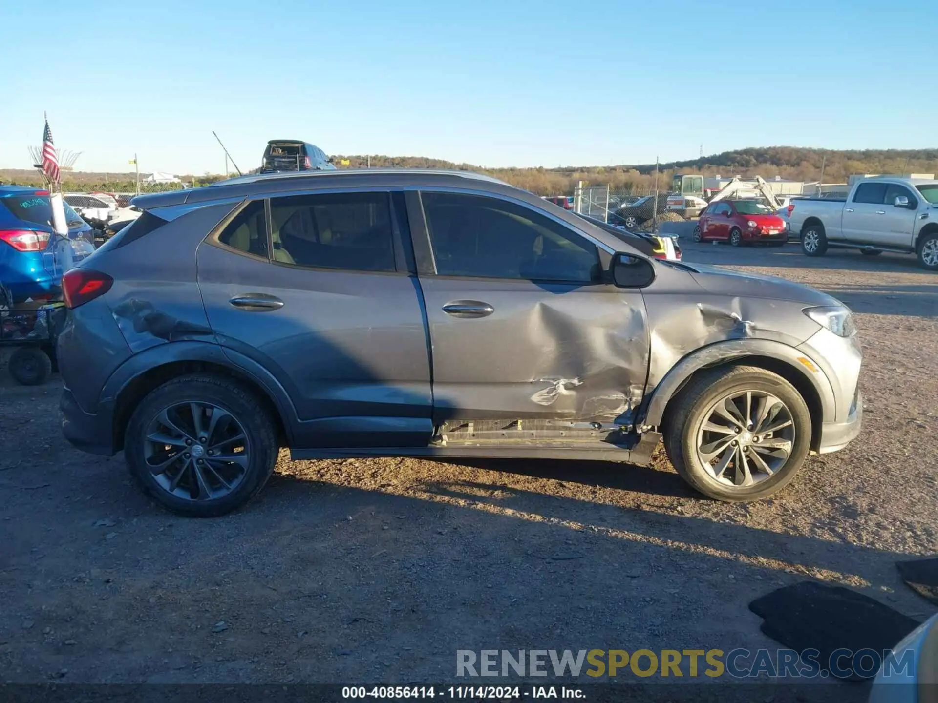 13 fotografías del automóvil dañado KL4MMDSLXNB023960 BUICK ENCORE GX 2022