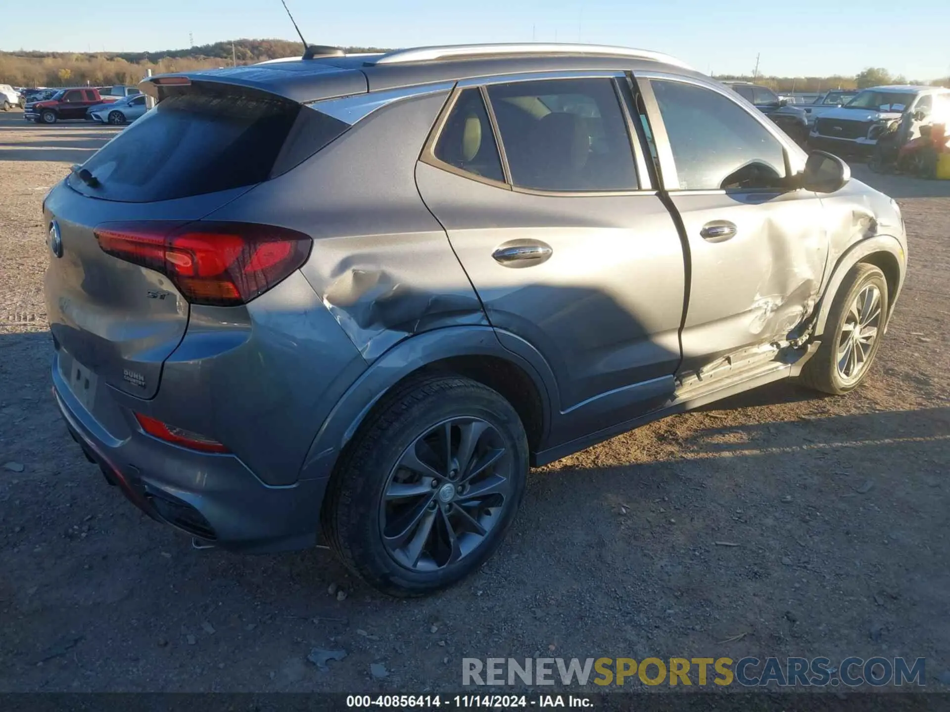 4 fotografías del automóvil dañado KL4MMDSLXNB023960 BUICK ENCORE GX 2022