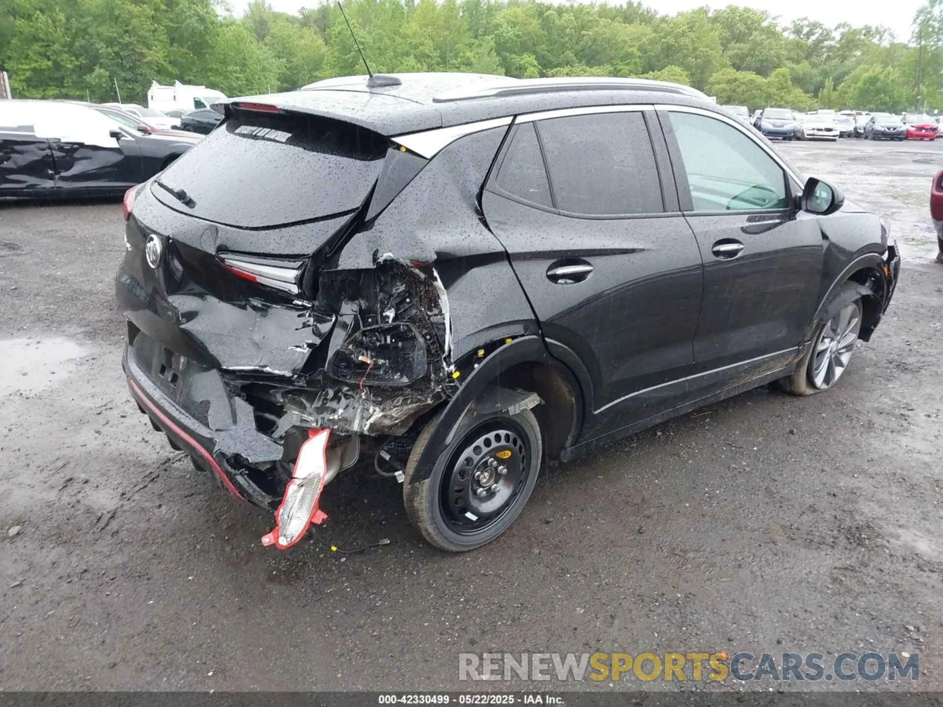 4 fotografías del automóvil dañado KL4MMESL2NB142172 BUICK ENCORE GX 2022