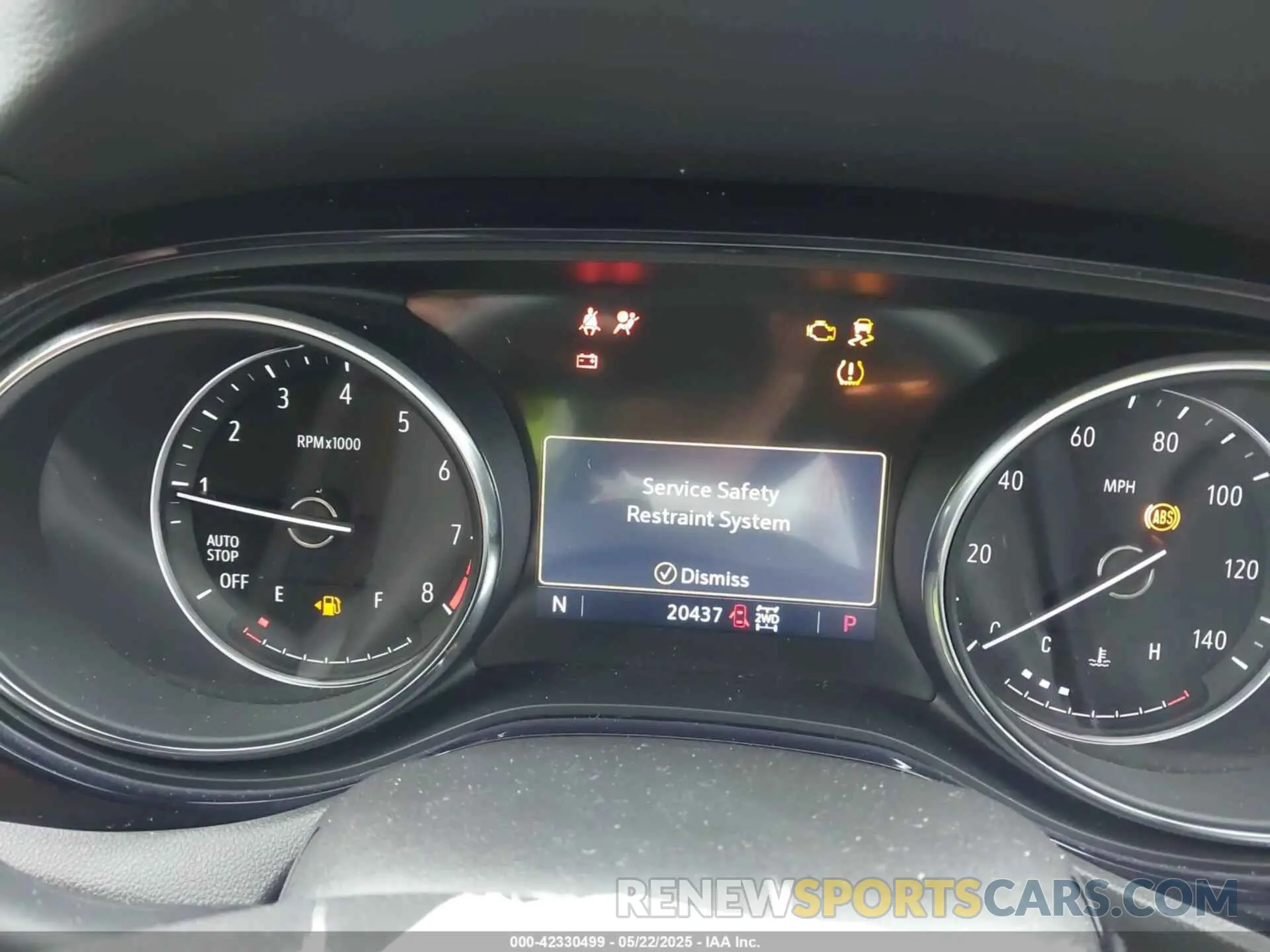 7 fotografías del automóvil dañado KL4MMESL2NB142172 BUICK ENCORE GX 2022