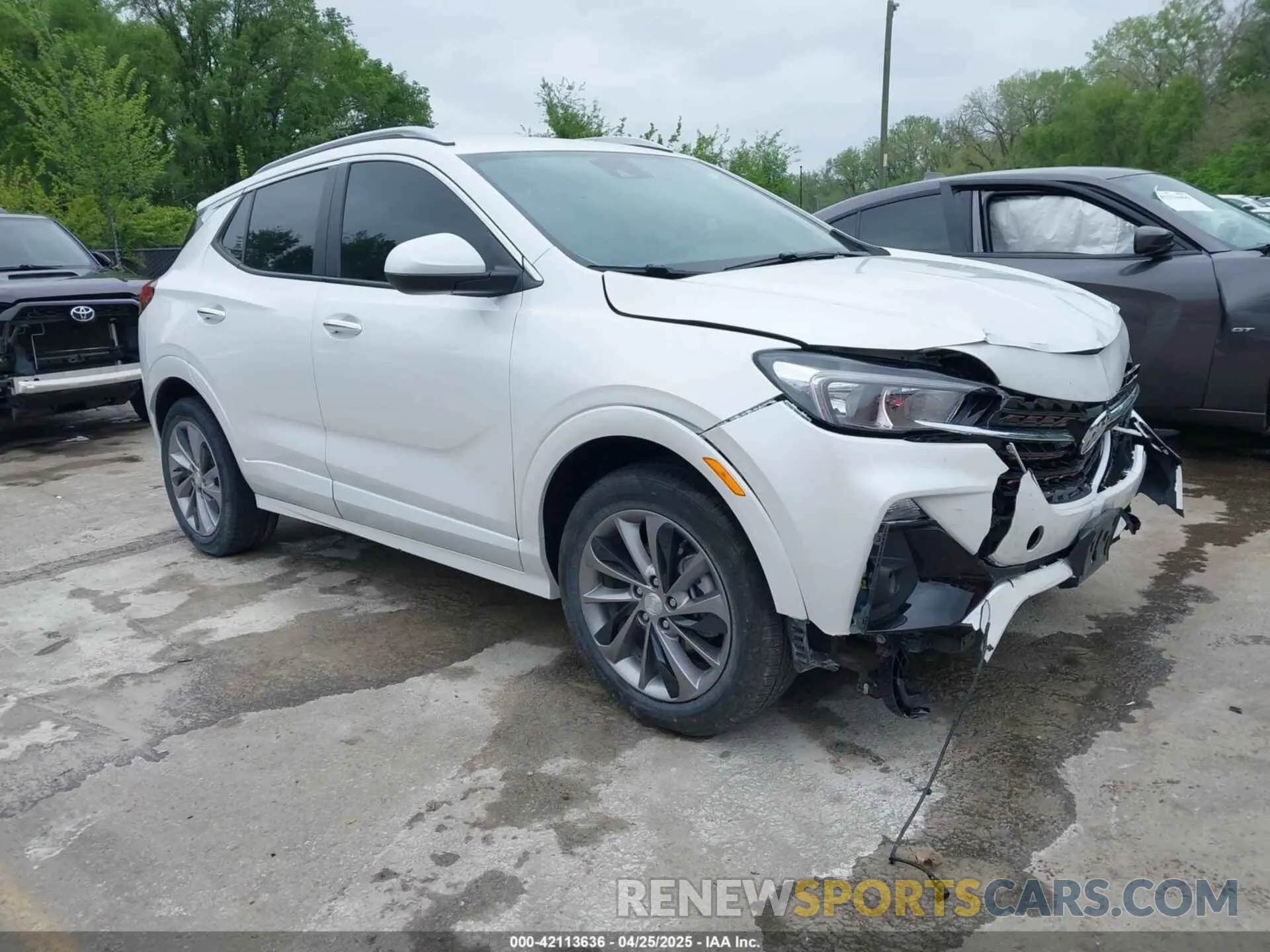 1 fotografías del automóvil dañado KL4MMESL4NB122084 BUICK ENCORE GX 2022