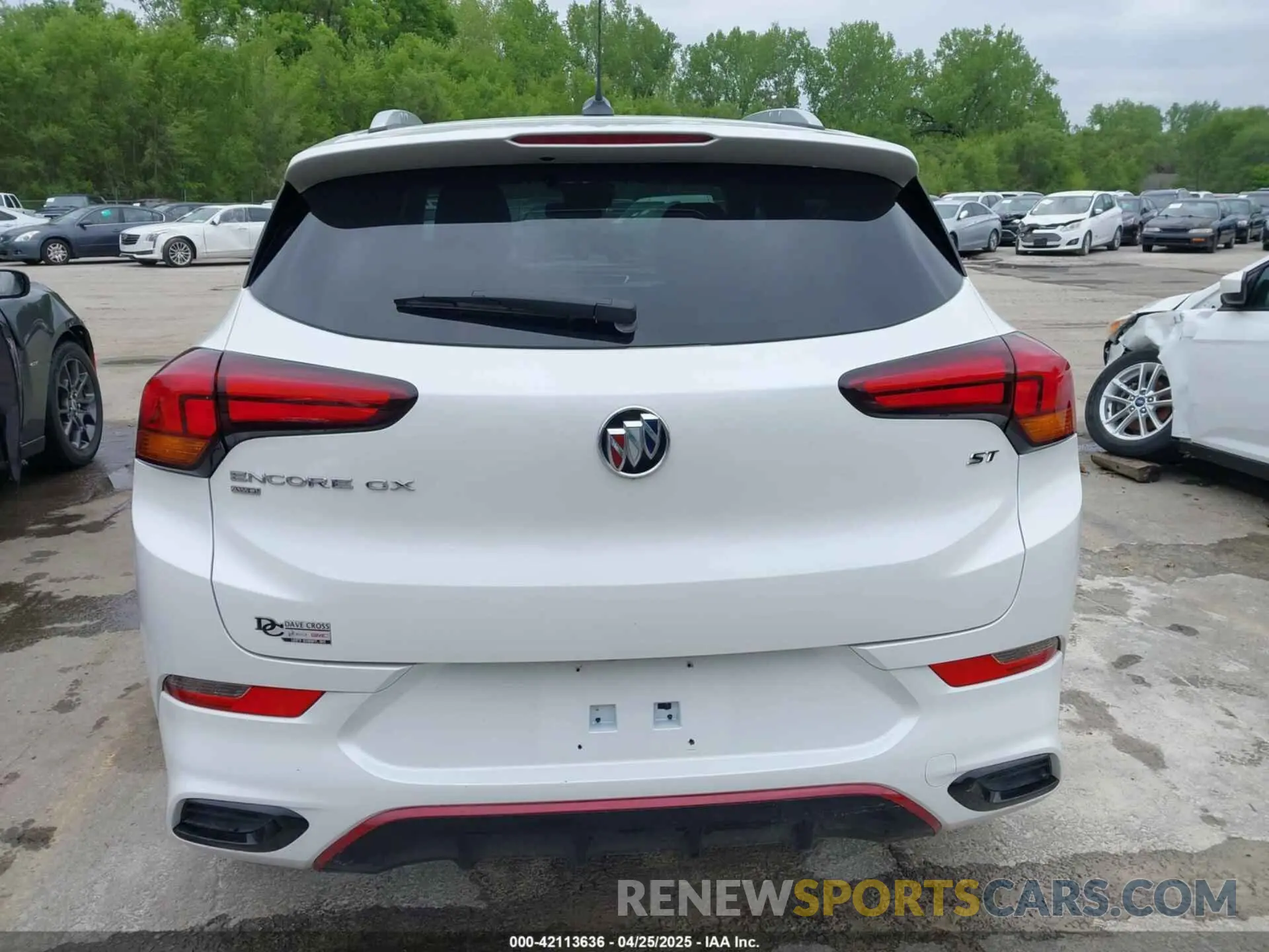 16 fotografías del automóvil dañado KL4MMESL4NB122084 BUICK ENCORE GX 2022