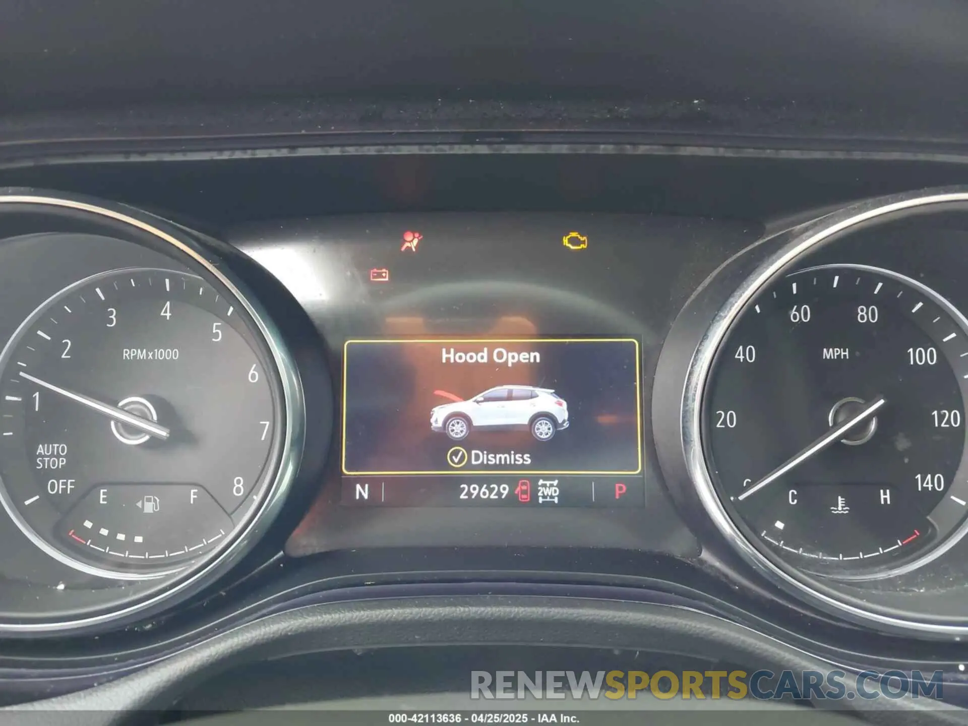 7 fotografías del automóvil dañado KL4MMESL4NB122084 BUICK ENCORE GX 2022