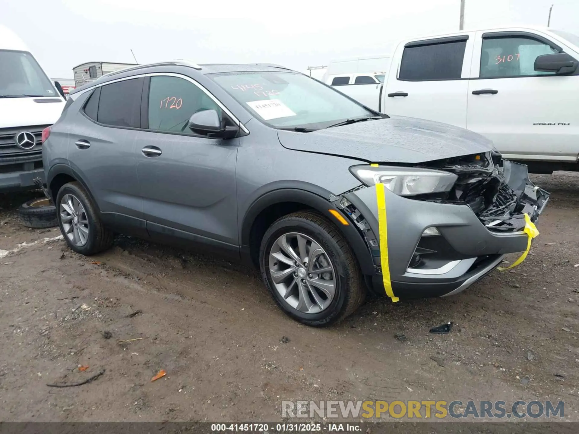 1 fotografías del automóvil dañado KL4MMESL6NB020172 BUICK ENCORE GX 2022
