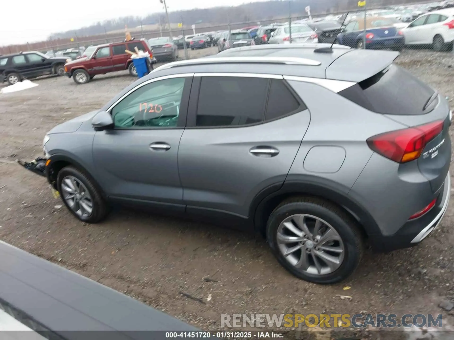 14 fotografías del automóvil dañado KL4MMESL6NB020172 BUICK ENCORE GX 2022