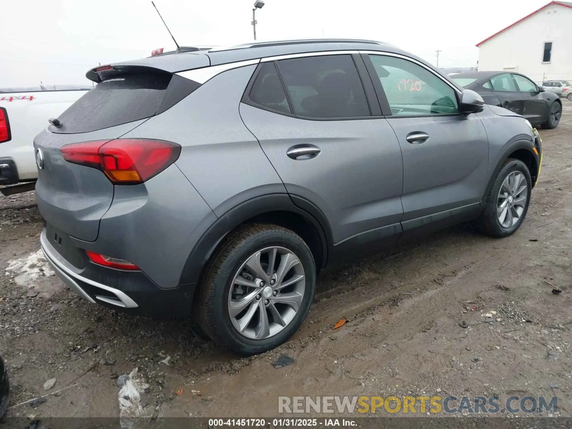 4 fotografías del automóvil dañado KL4MMESL6NB020172 BUICK ENCORE GX 2022