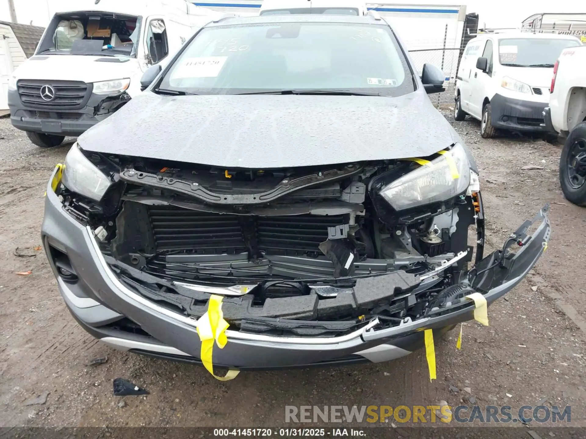 6 fotografías del automóvil dañado KL4MMESL6NB020172 BUICK ENCORE GX 2022