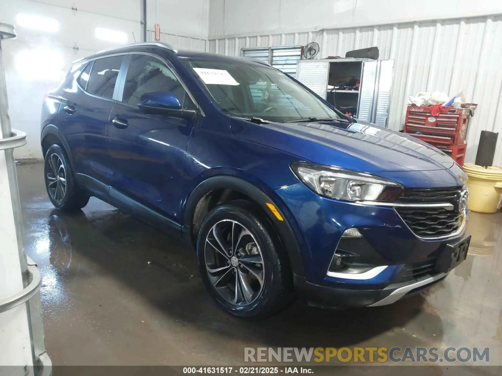 1 fotografías del automóvil dañado KL4MMESL7NB111984 BUICK ENCORE GX 2022