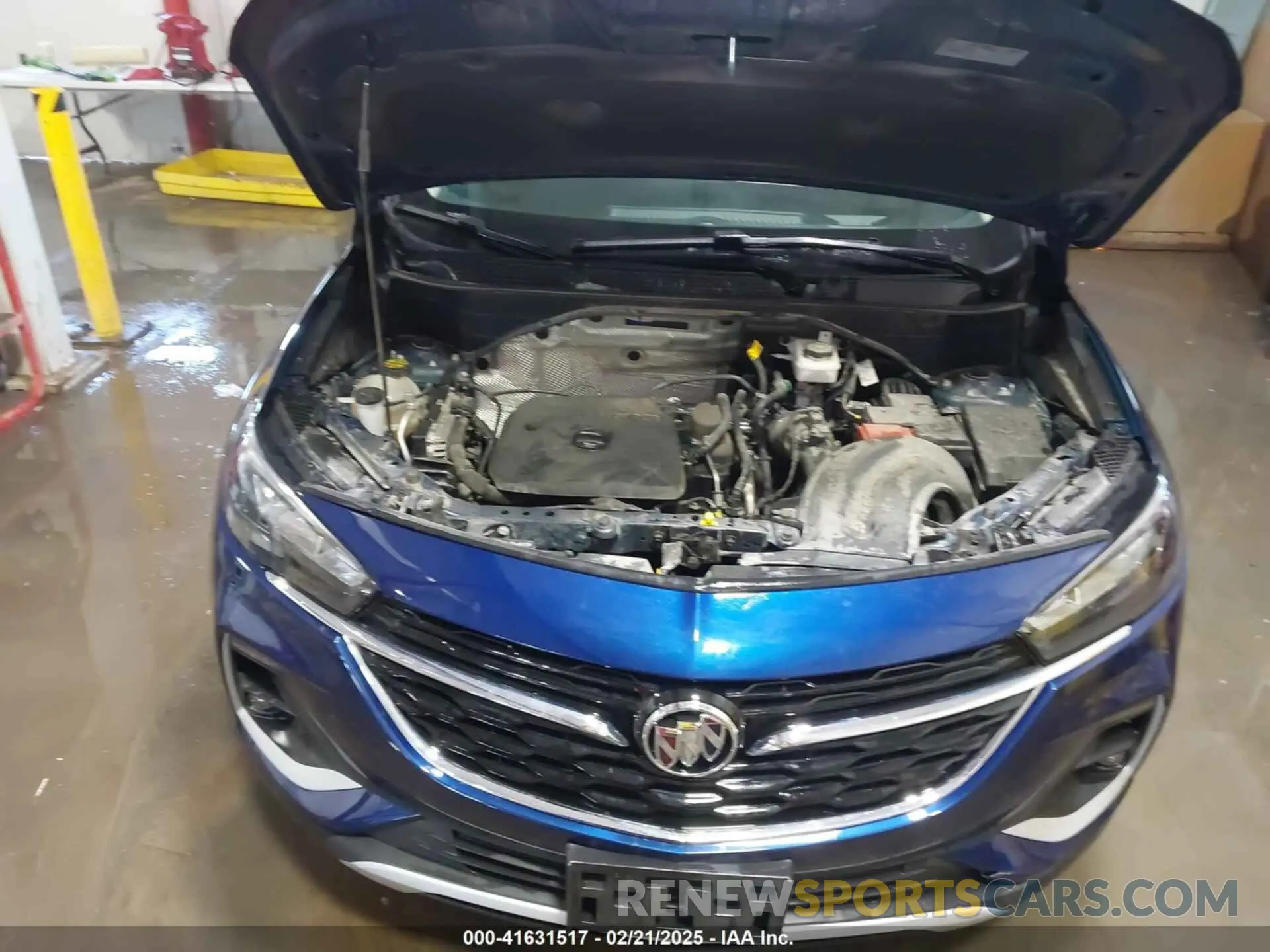 10 fotografías del automóvil dañado KL4MMESL7NB111984 BUICK ENCORE GX 2022