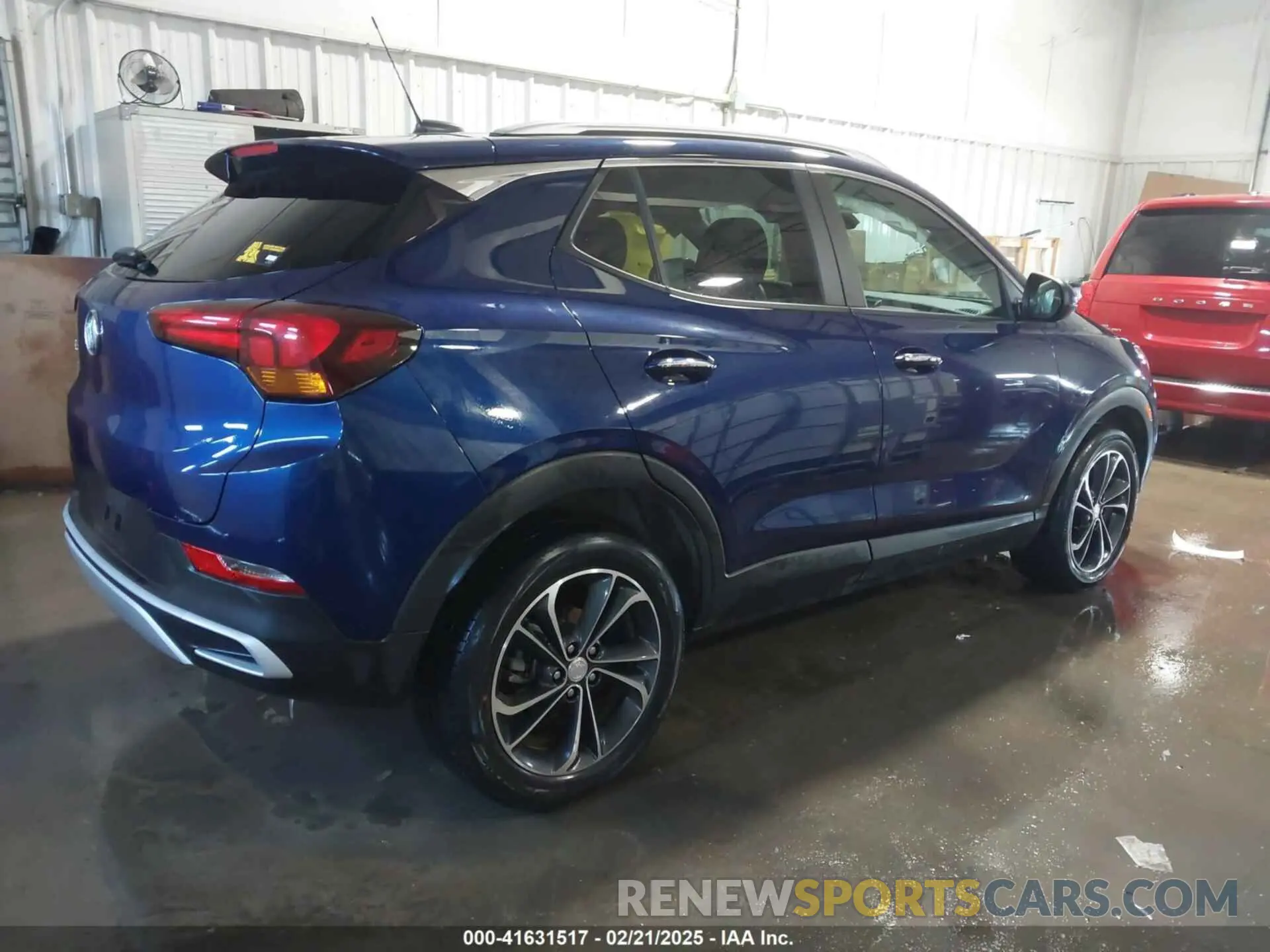 4 fotografías del automóvil dañado KL4MMESL7NB111984 BUICK ENCORE GX 2022
