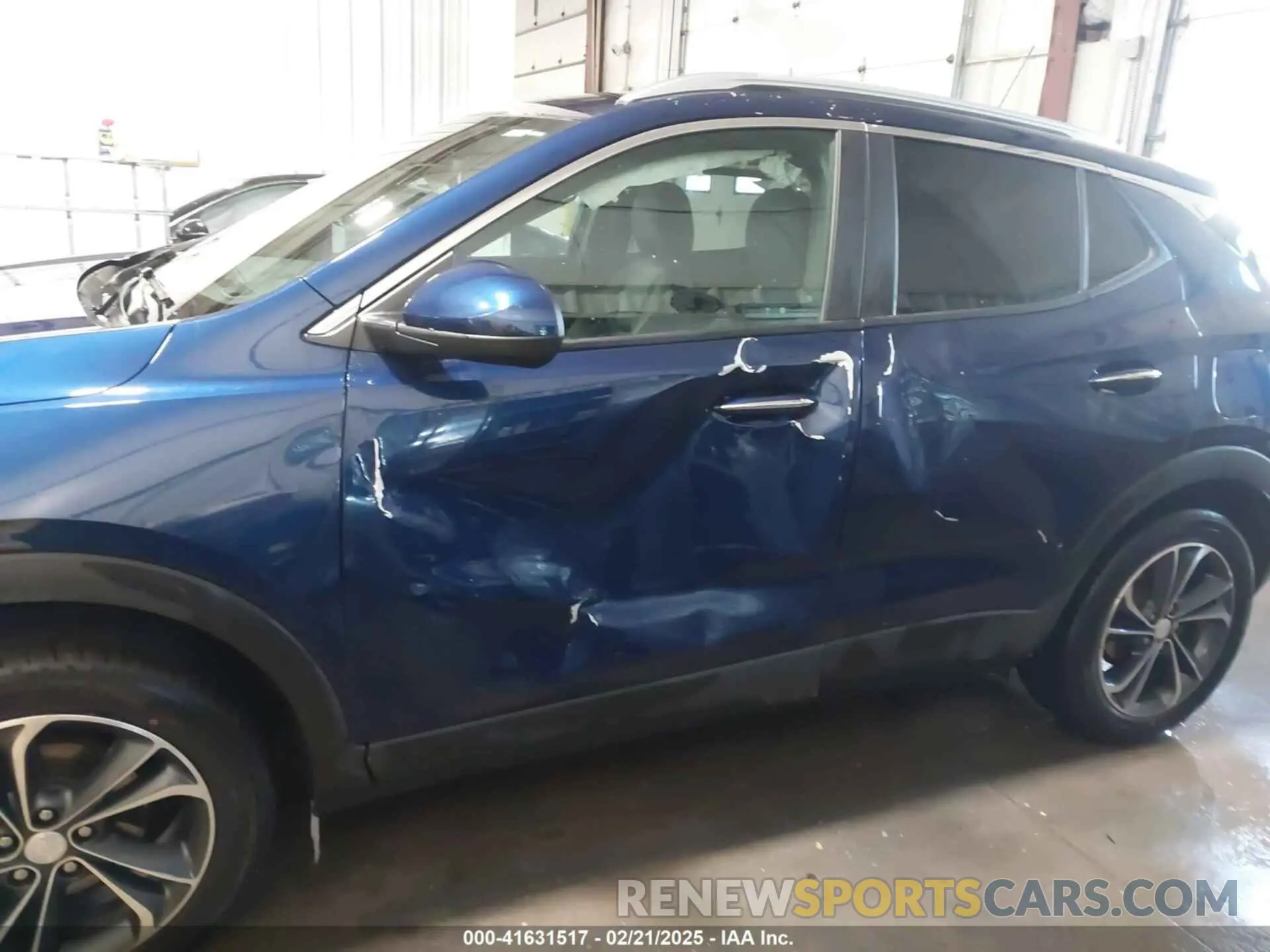 6 fotografías del automóvil dañado KL4MMESL7NB111984 BUICK ENCORE GX 2022