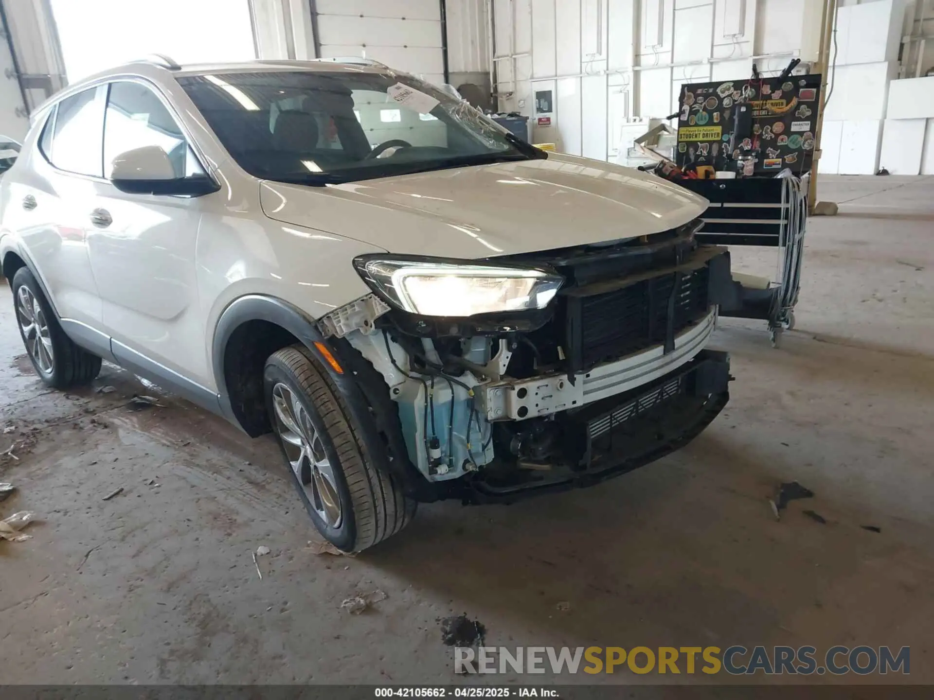 21 fotografías del automóvil dañado KL4MMESL9NB011479 BUICK ENCORE GX 2022